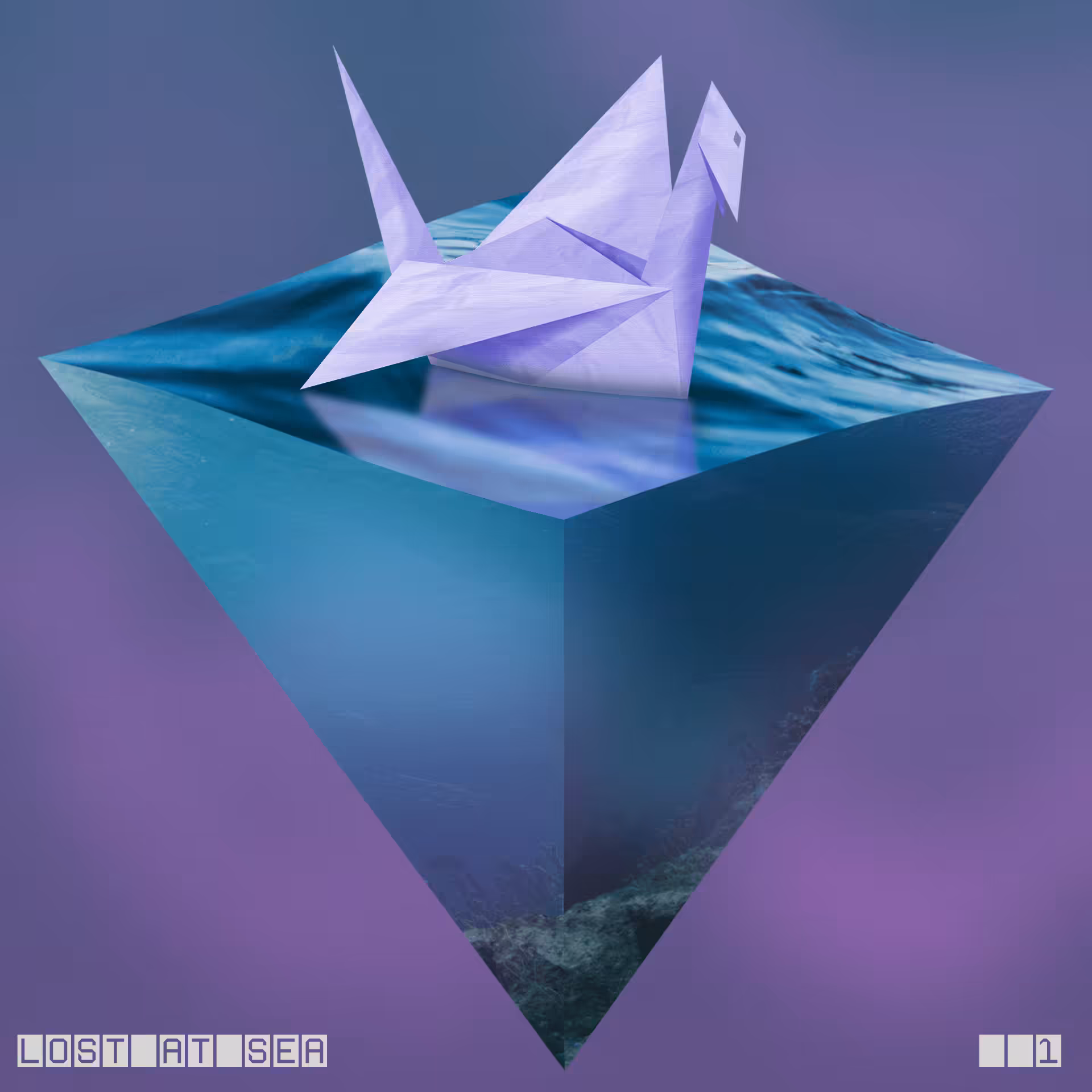 Purple Crypto Crane