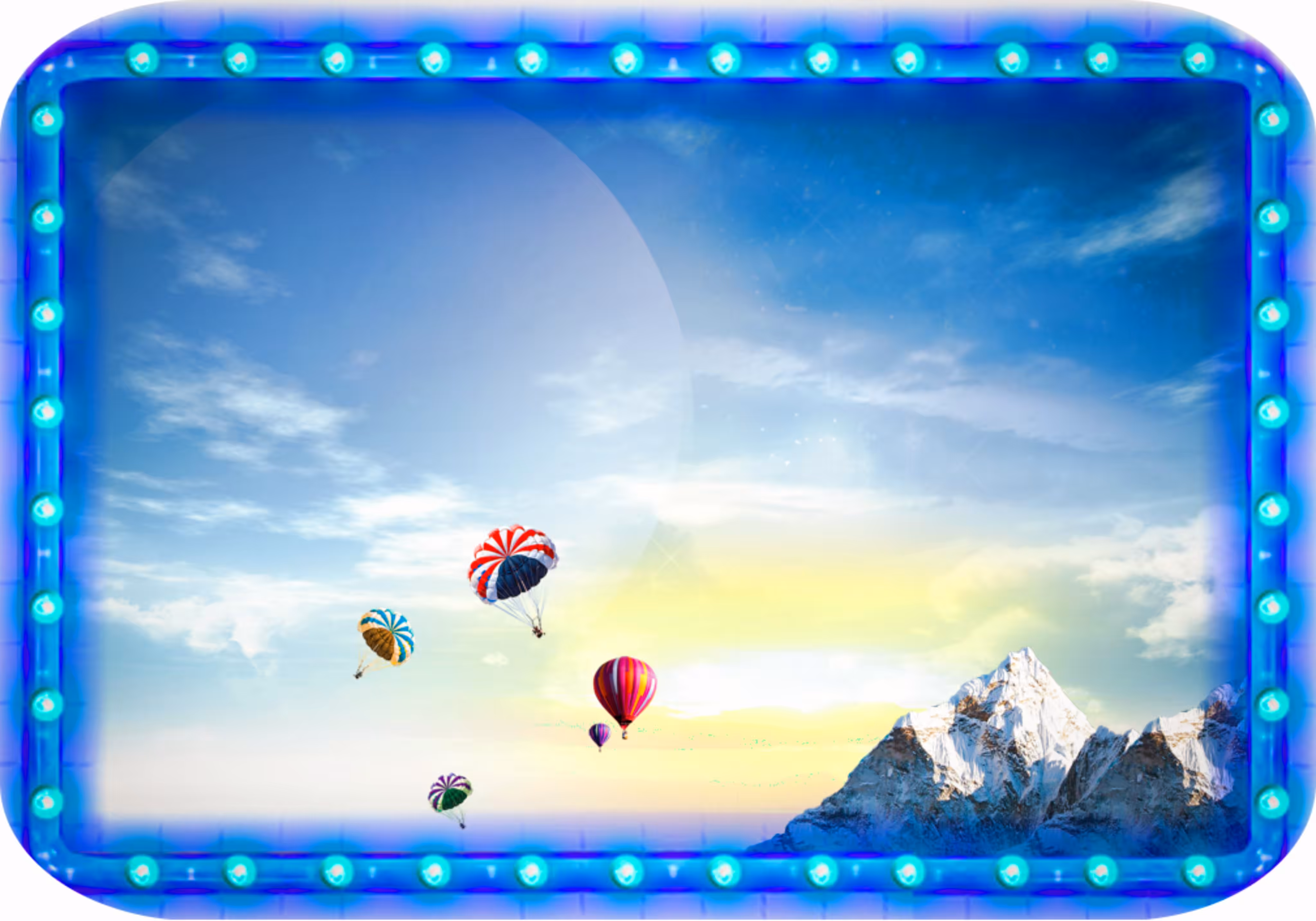 Balloon and Parachute
