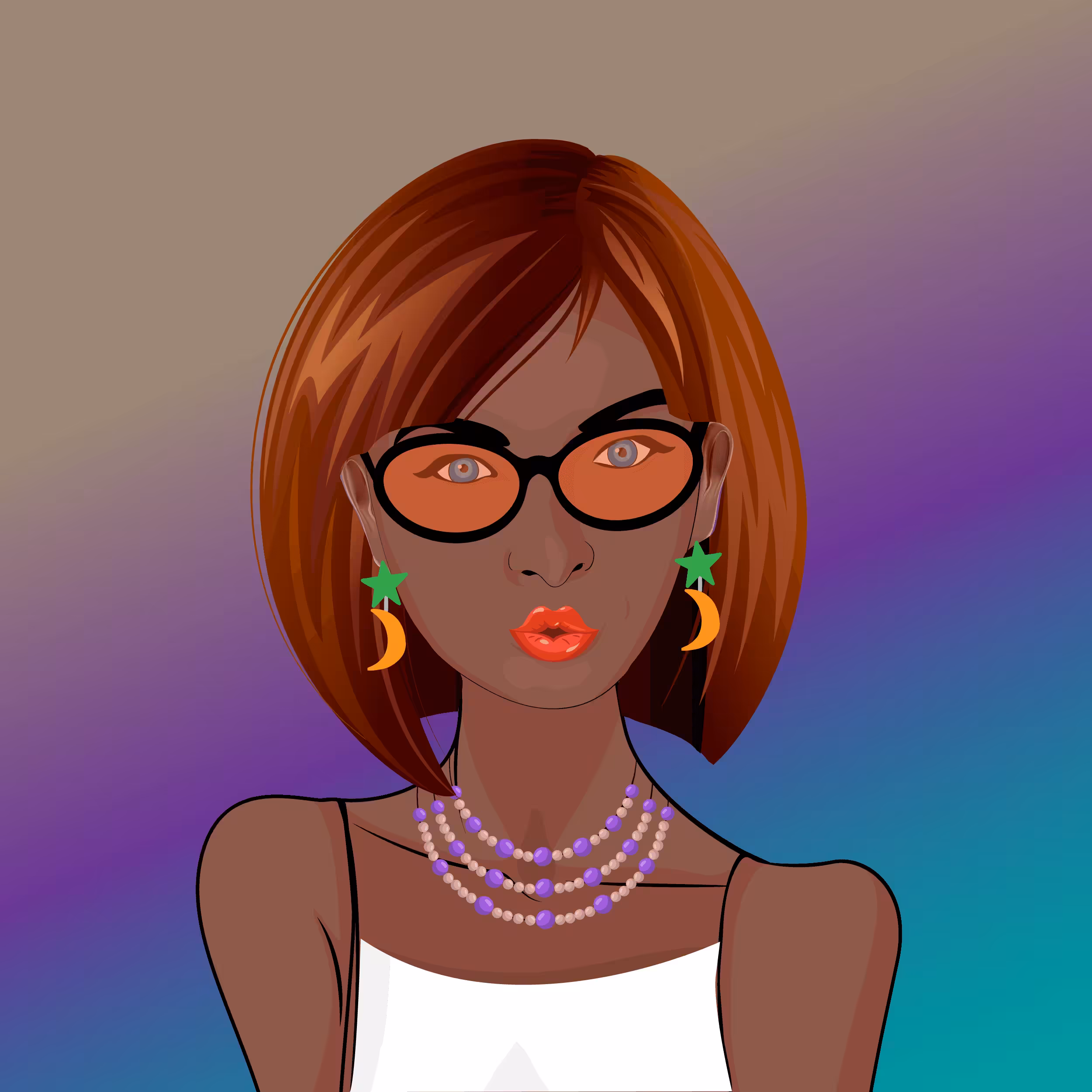 Cool Lady #1202