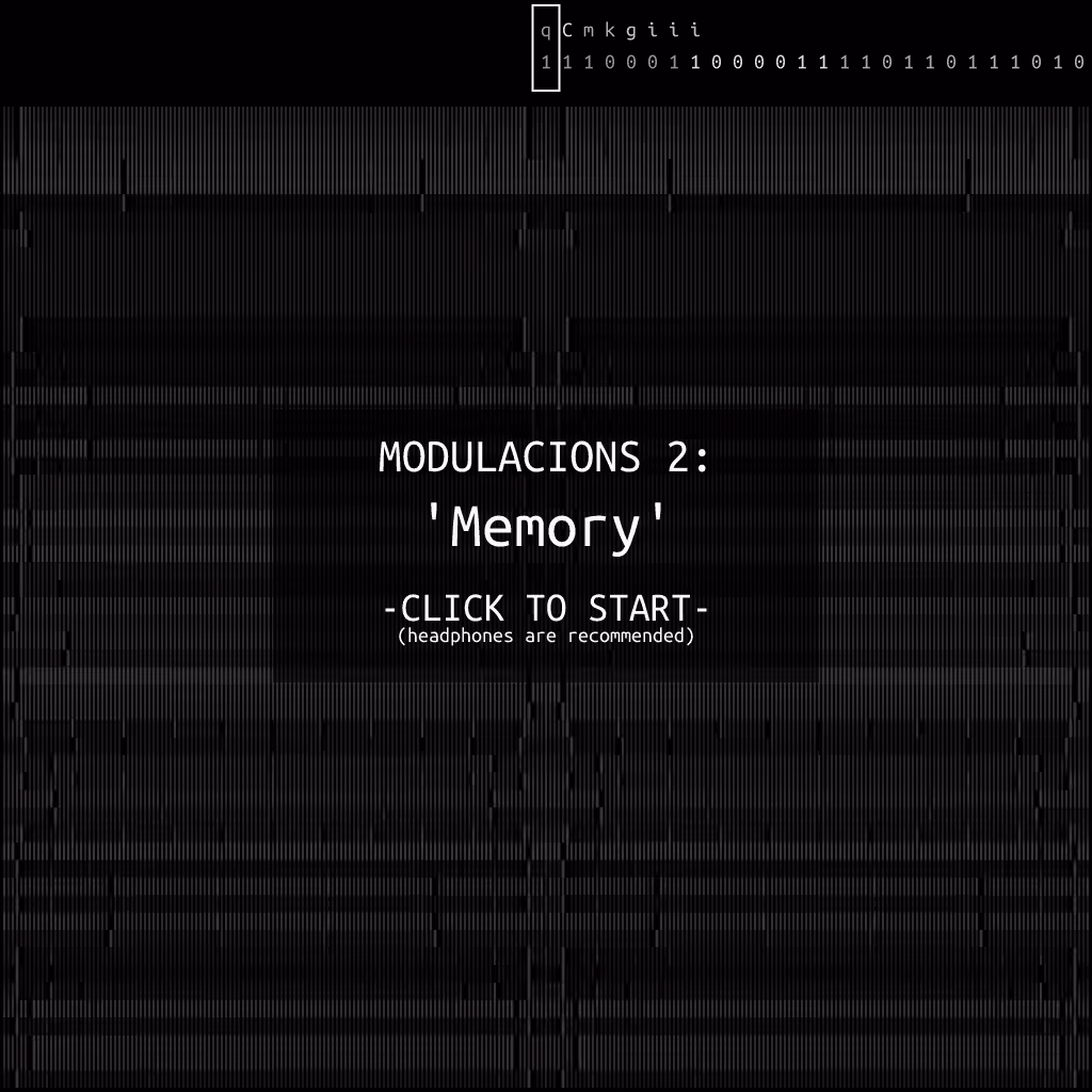 Modulacions 2: 'Memory' (audio) #96