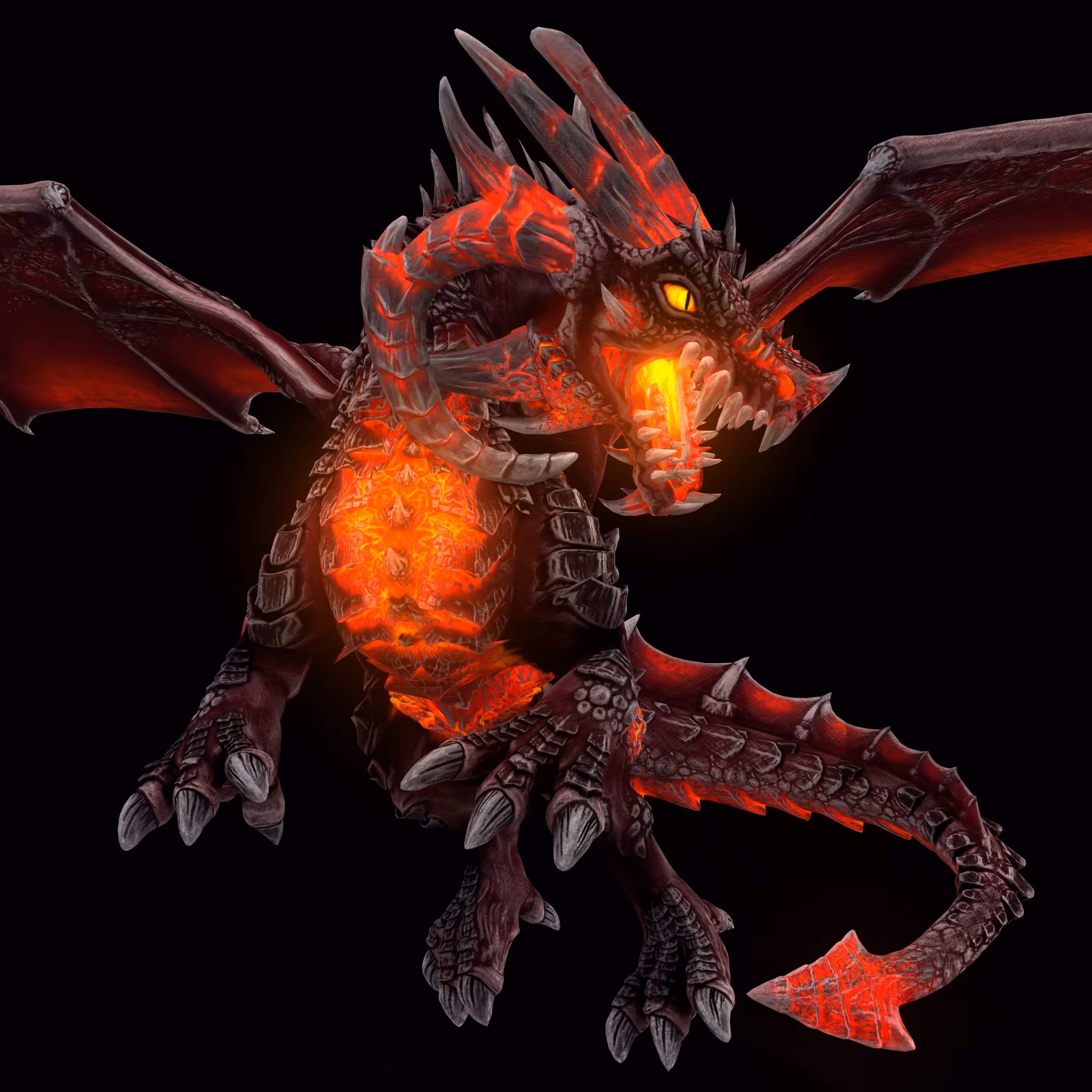 Crypto Dragons - Fire Dragon (Final Evolution)