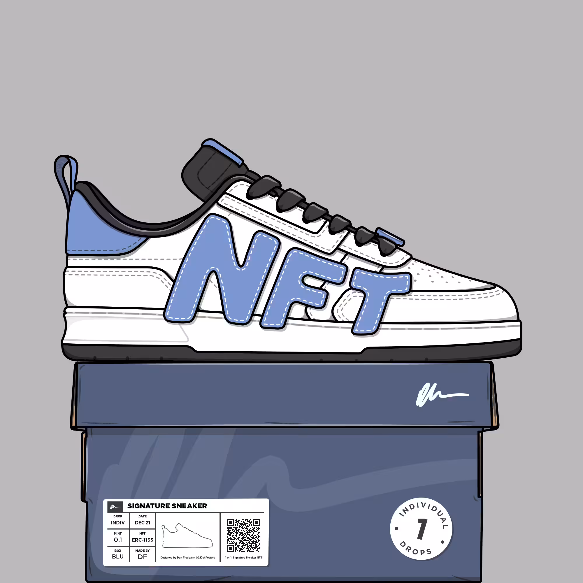 Signature Sneaker 'NFT' - #054
