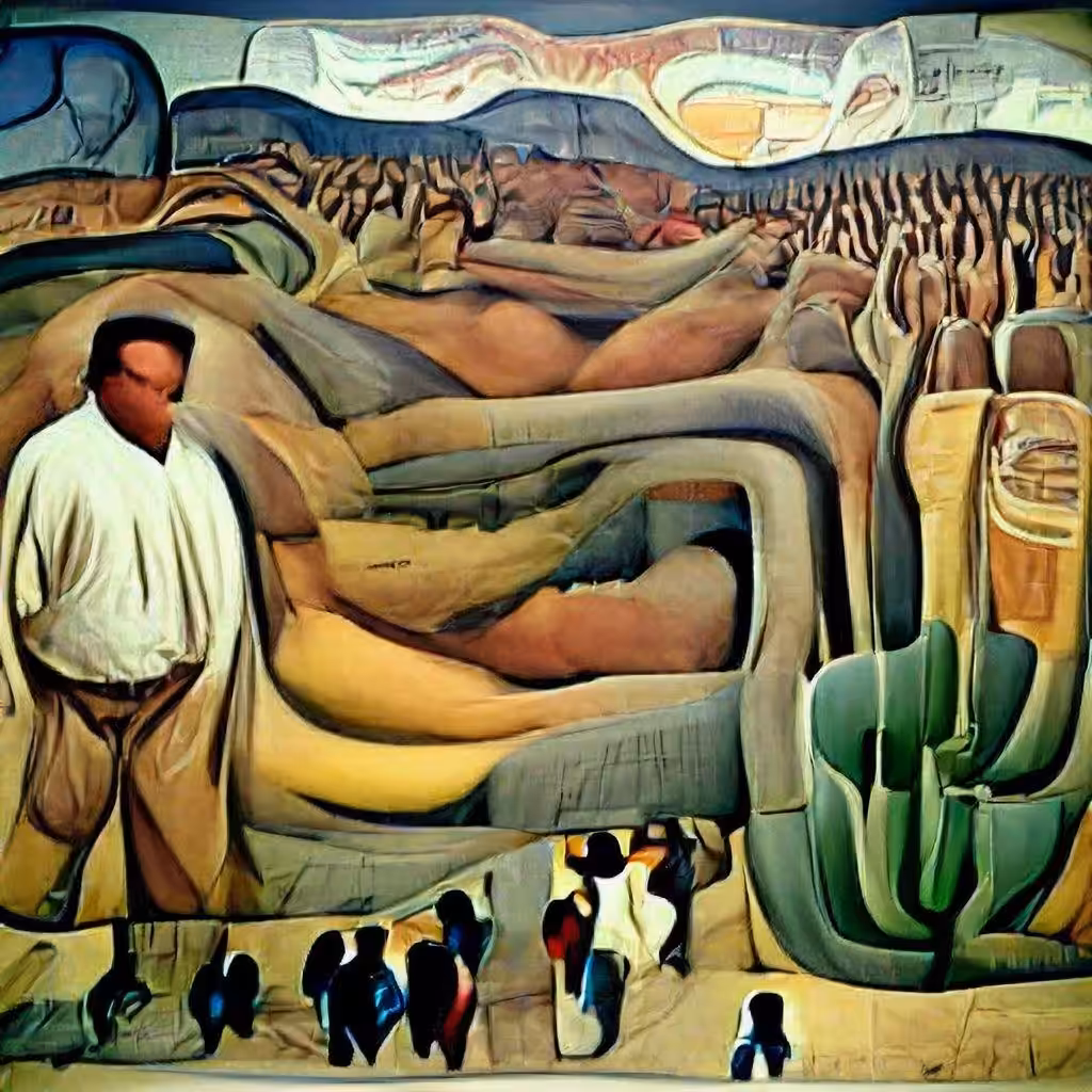 Cruzando el desierto