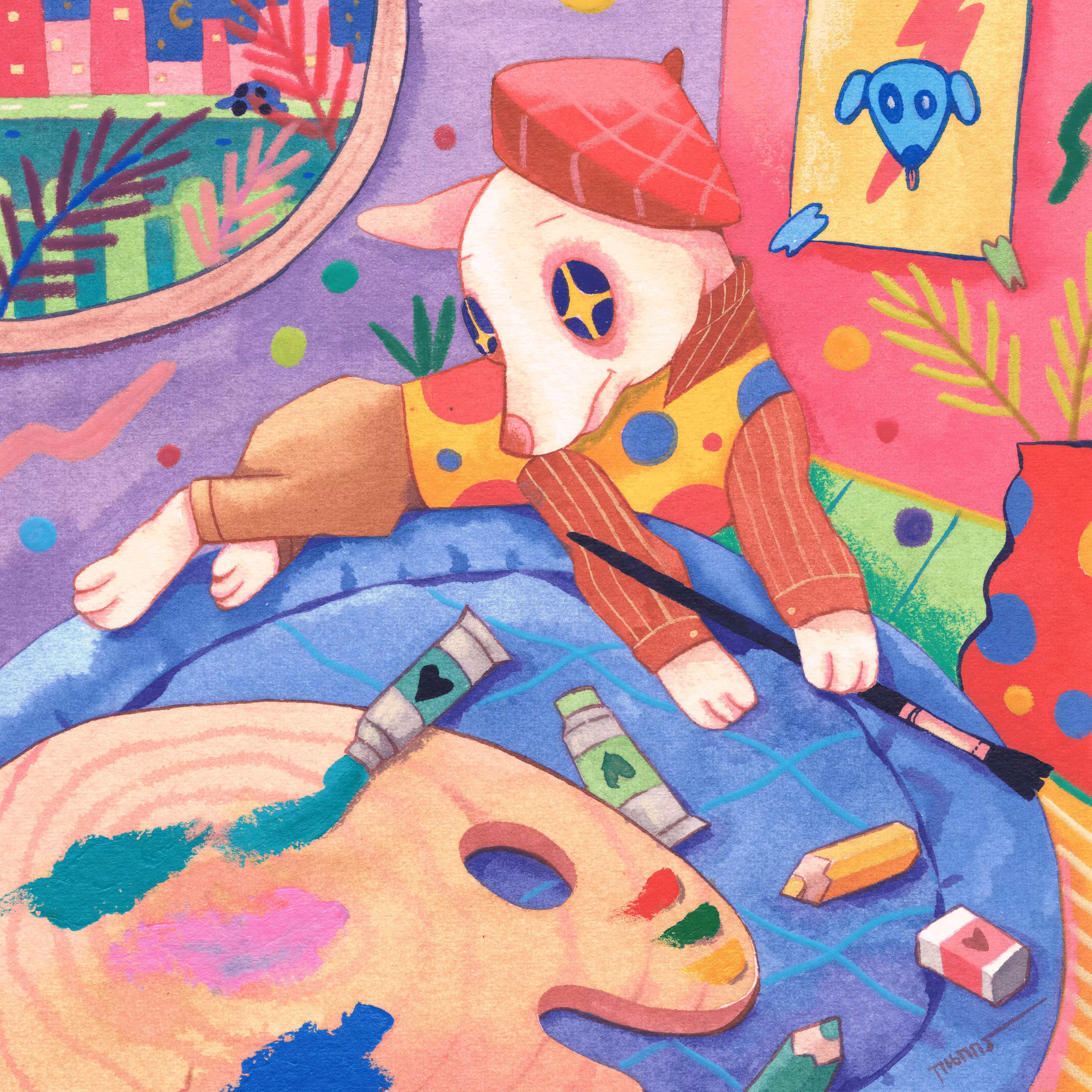 Little Artist Jerry