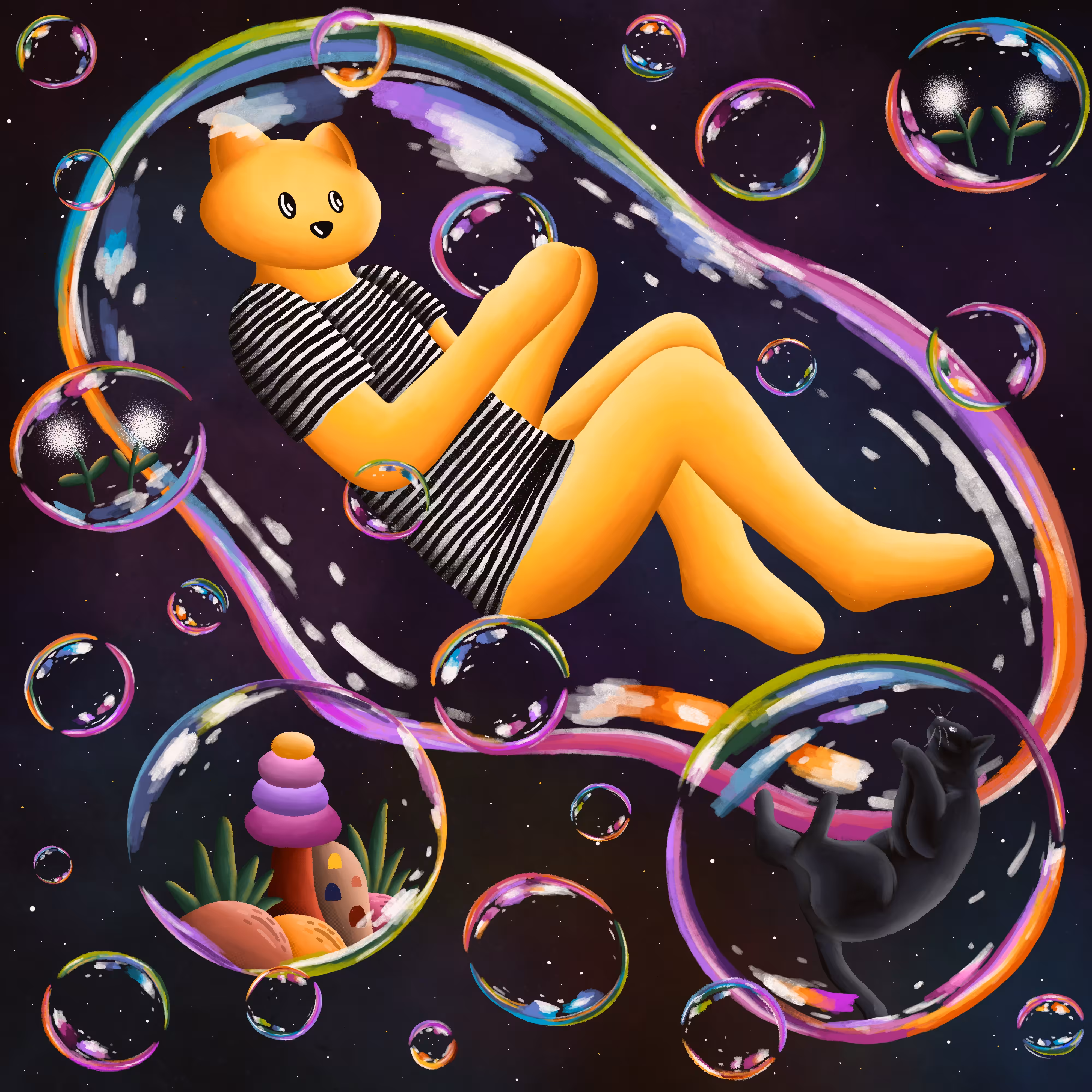 Feel the bubble