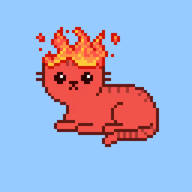 pixel kitten: Pixel Kitten #0009
