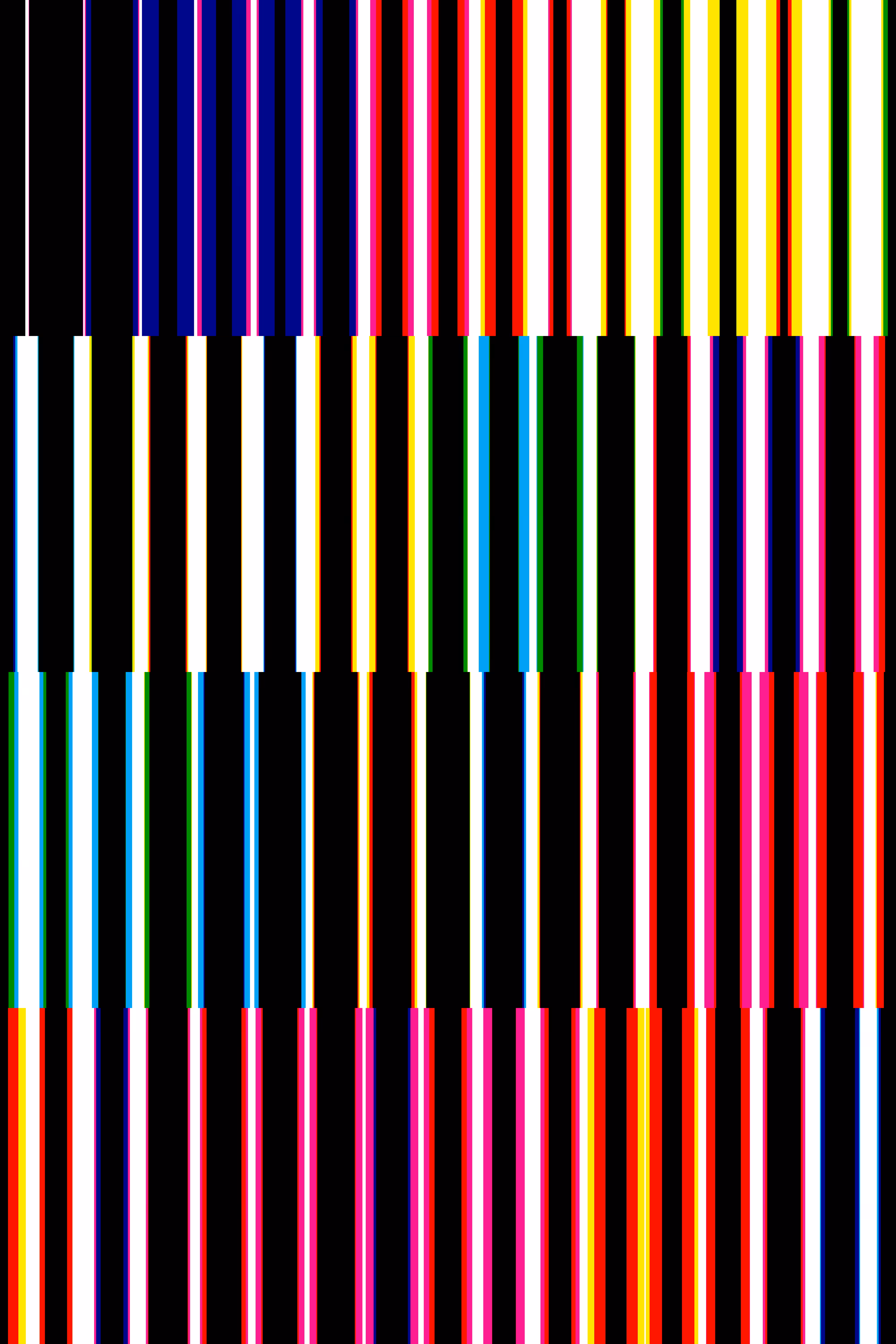 Three lines. Three Colours #76