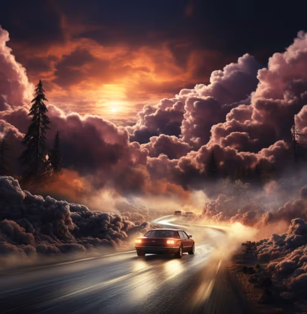  Rude Forgotton Clouds: Cloudy drive