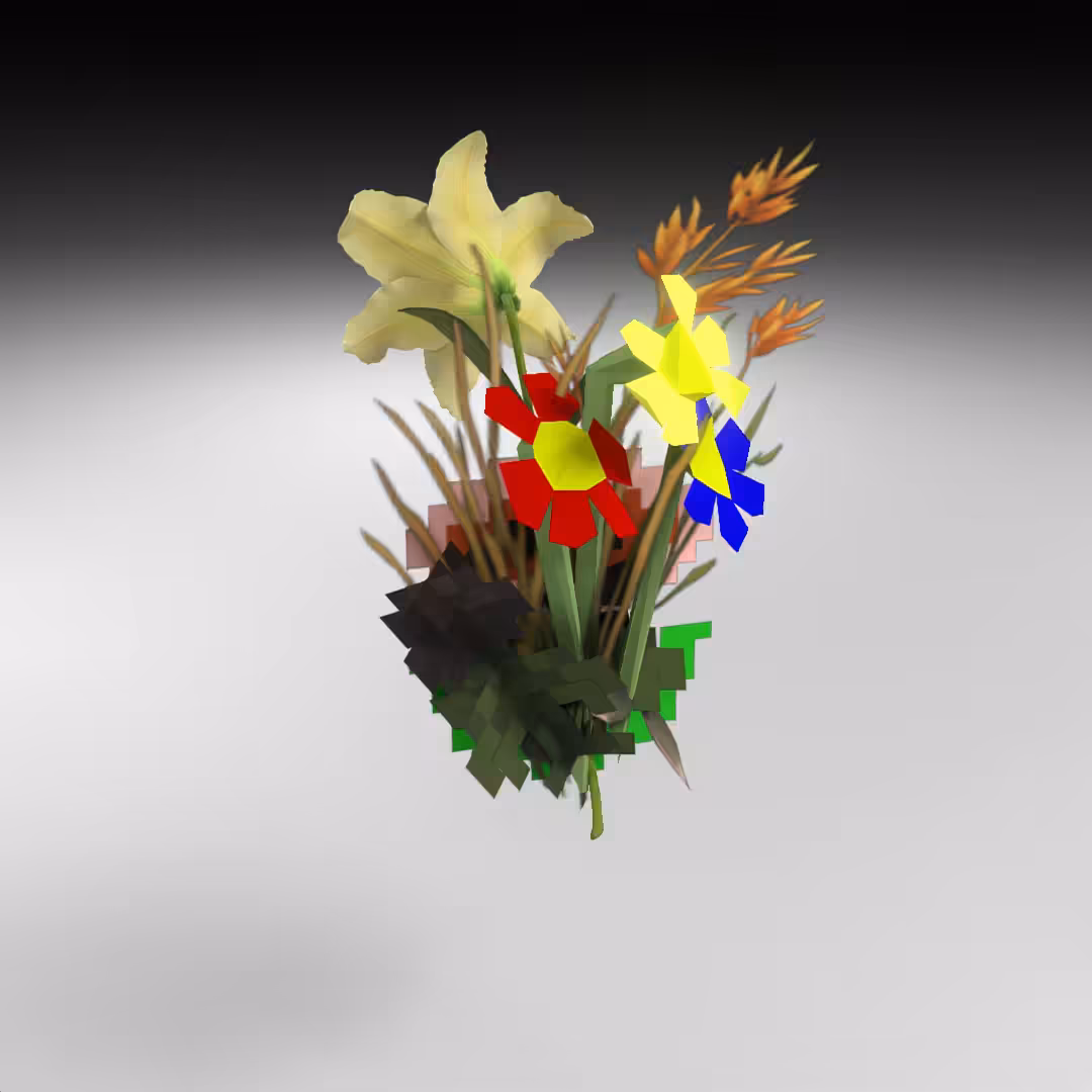 Hand-hacked Bouquet 64