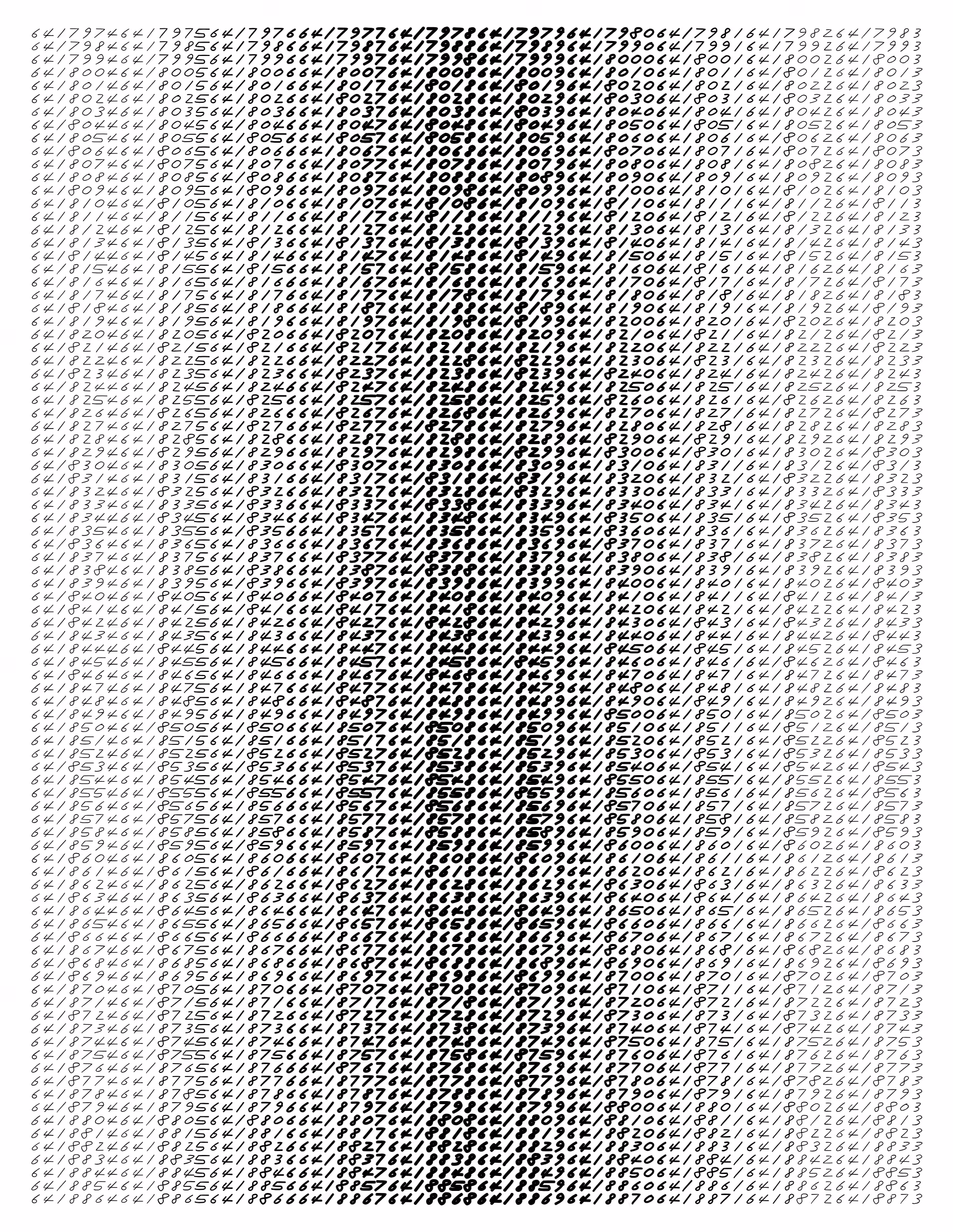 Endless (5,607,250 to Infinity) #2793