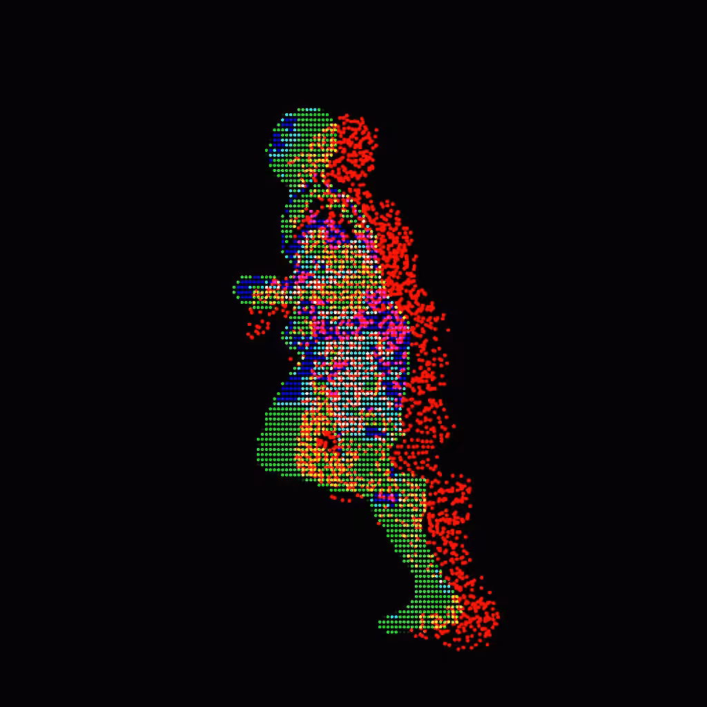 Running not thinking