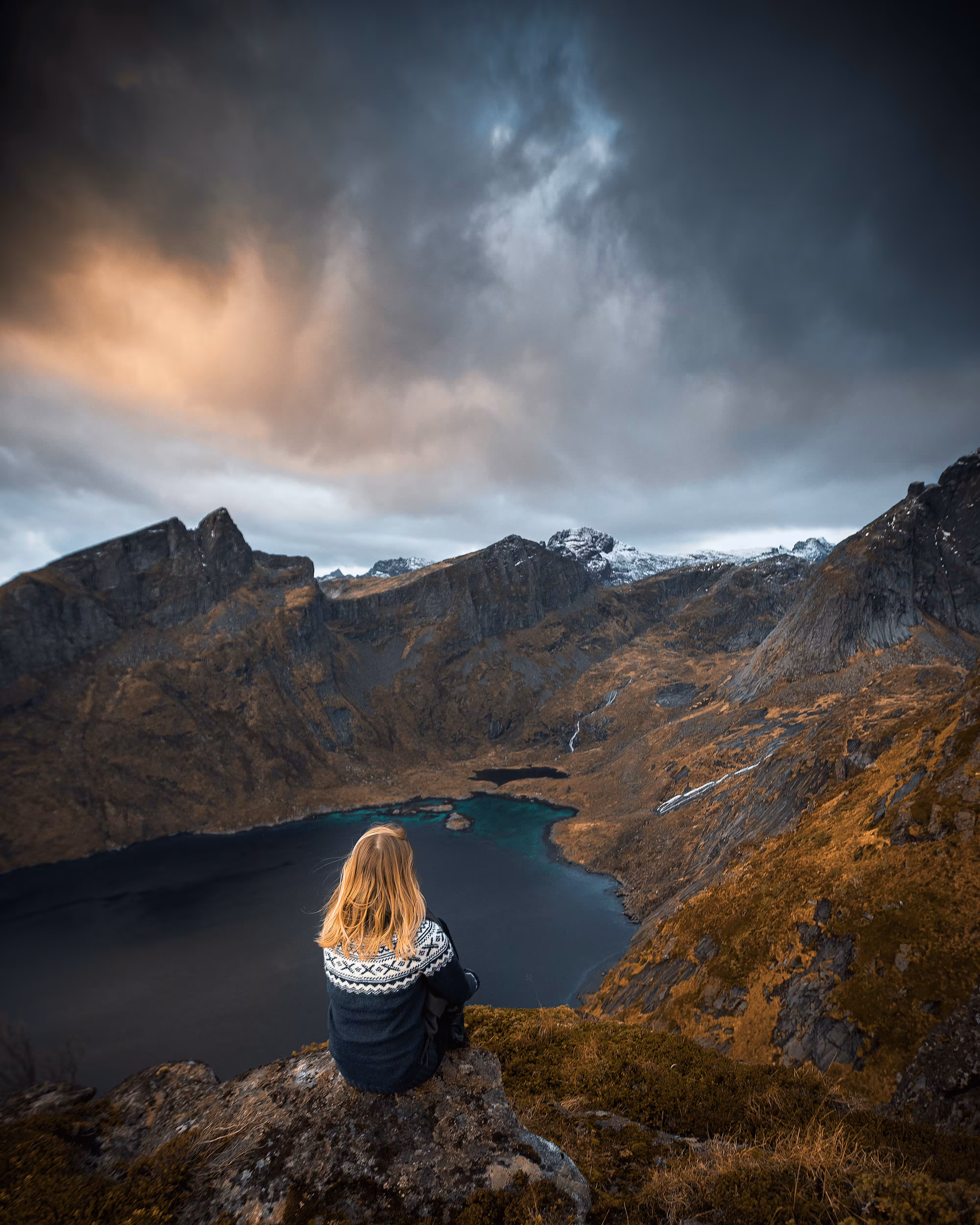 A break on mountain