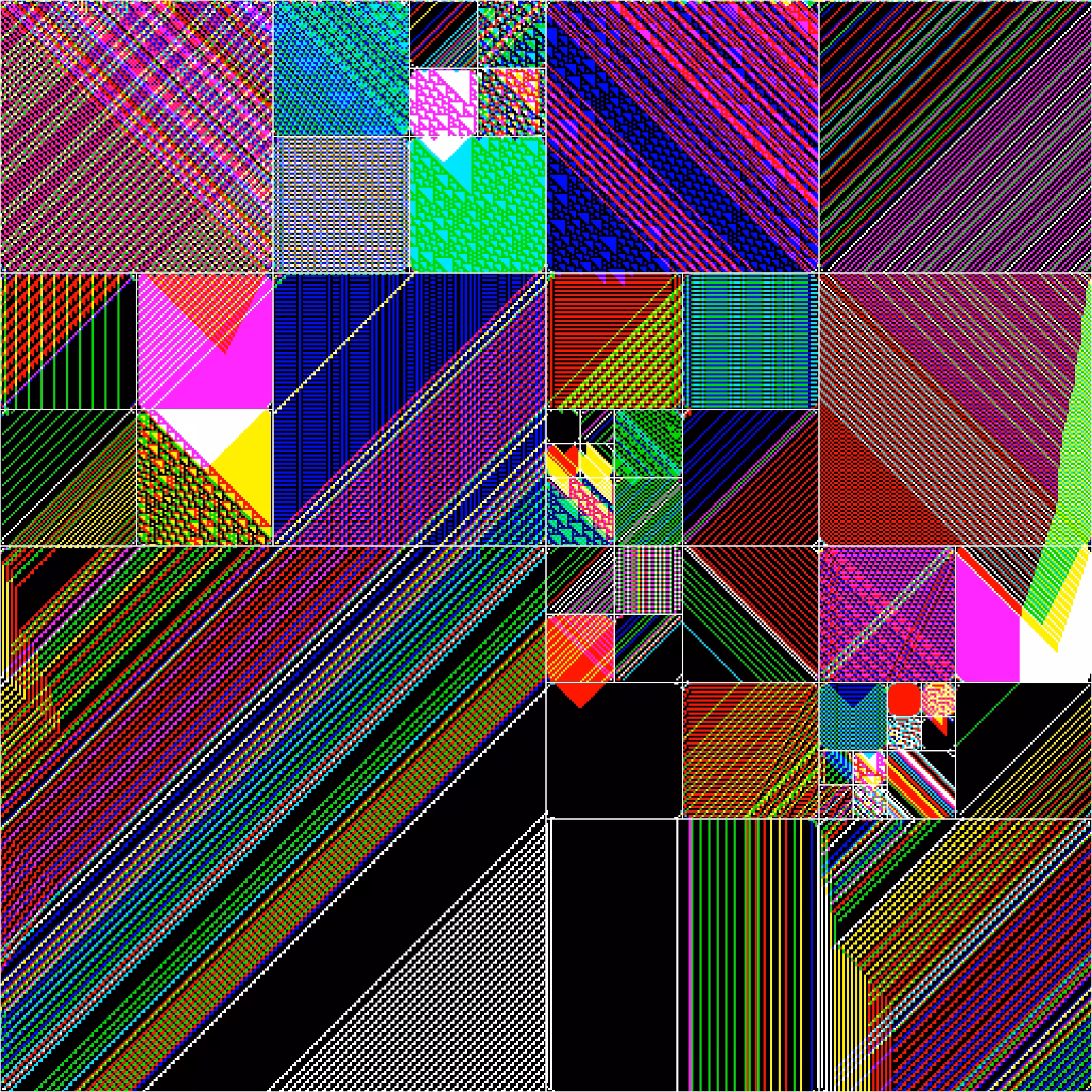 RULES (for Elementary Cellular Automata) #373