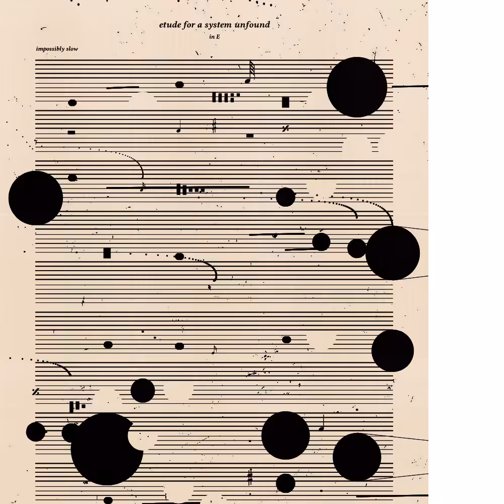 etude for a system unfound #168