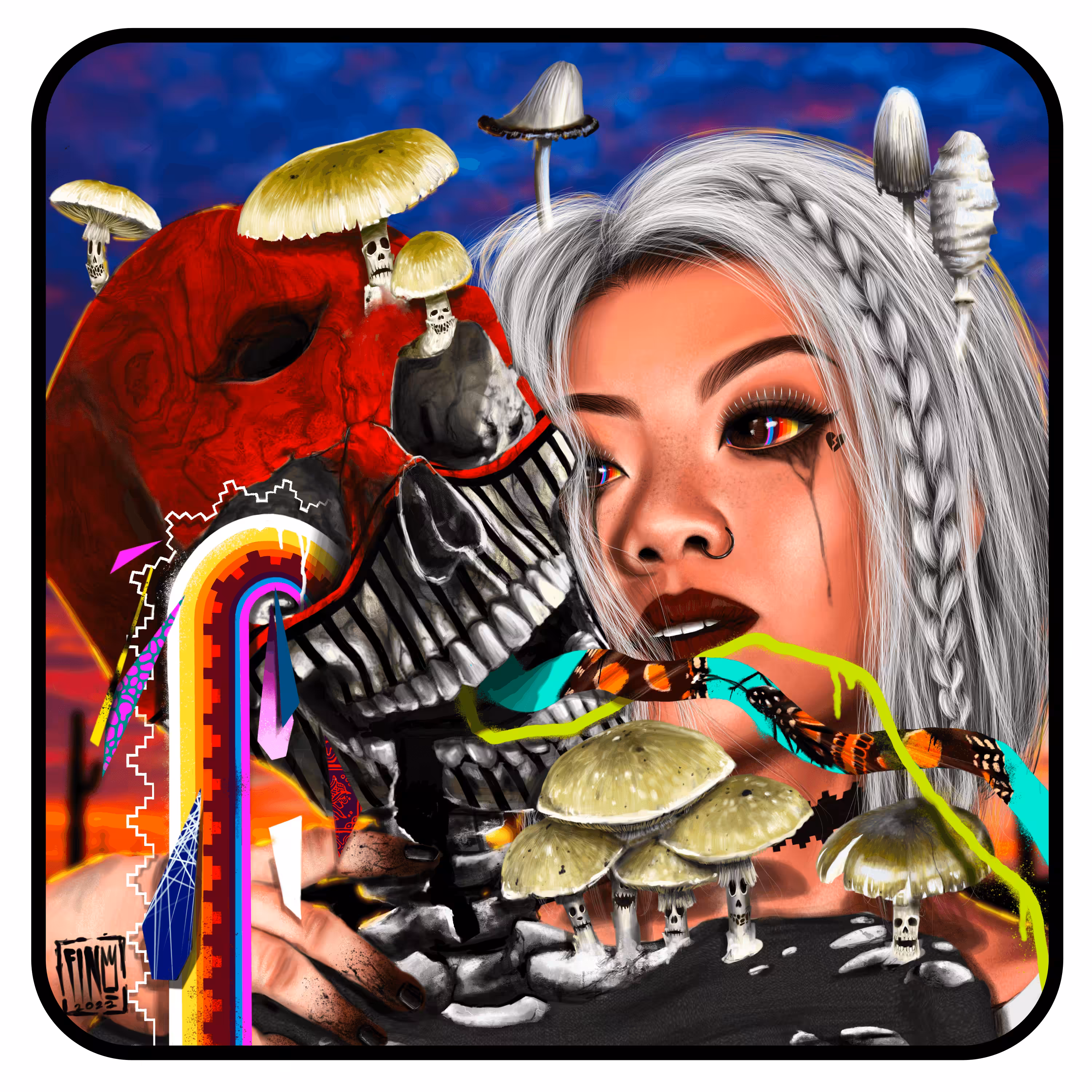 The Mushroom People x Fin : Toxic Connection 