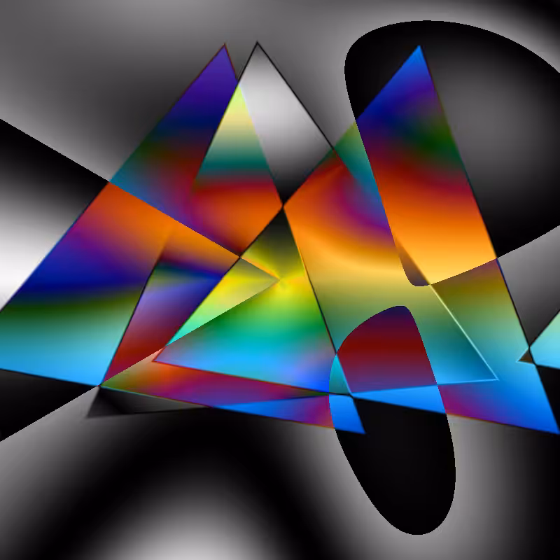 Triangle Mirrors #17
