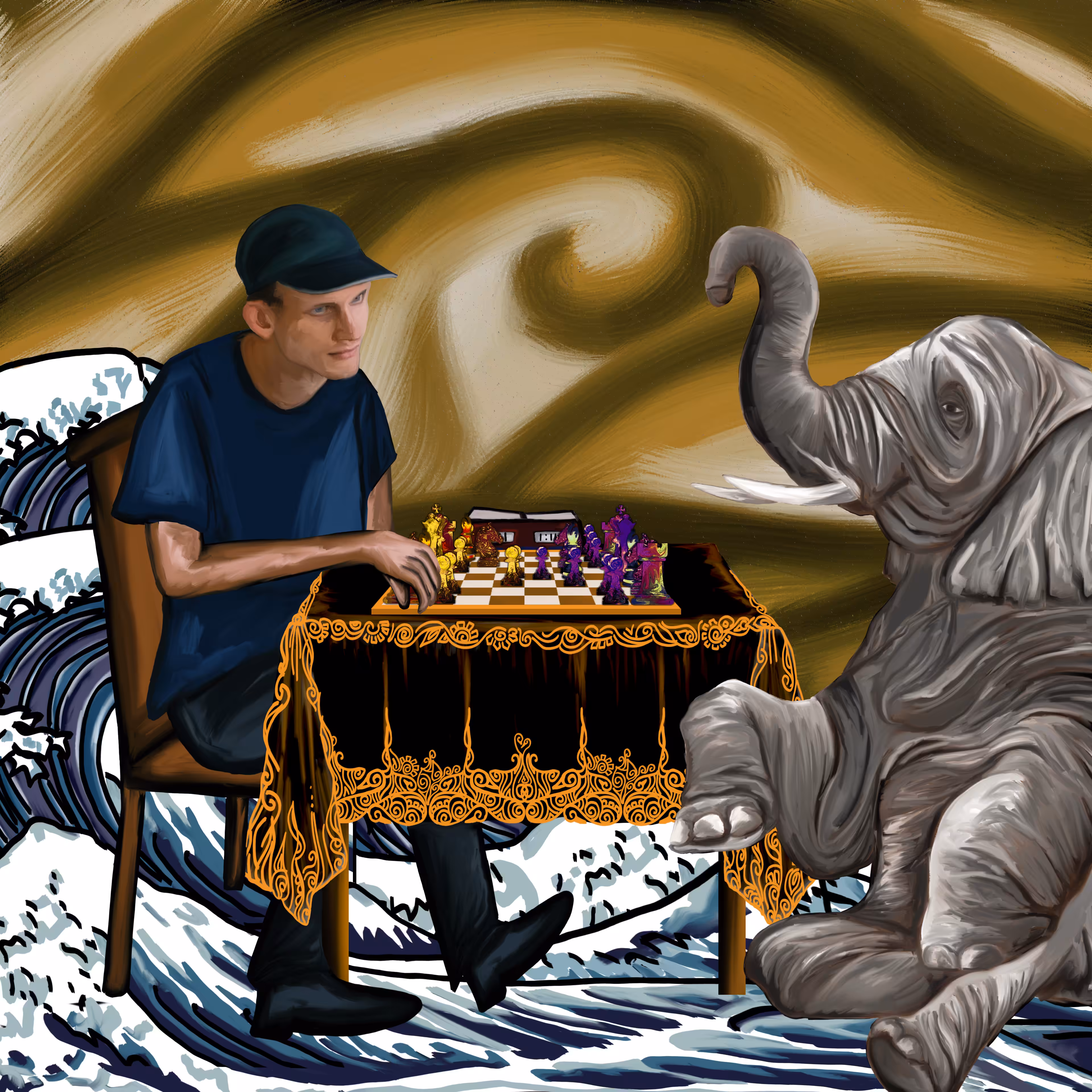Chess Players: Chess Match #185
