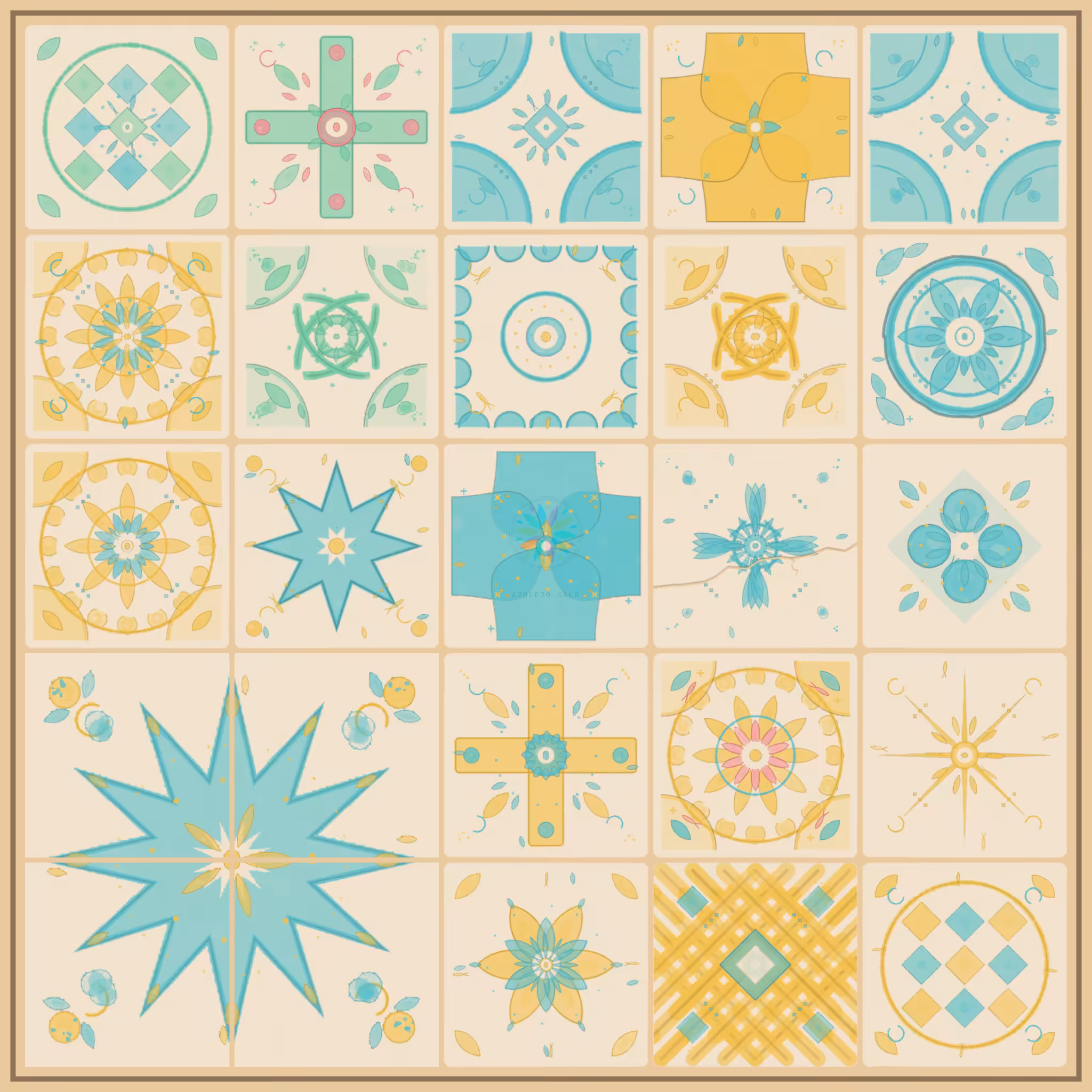 Azulejo Galo by Bryan Brinkman #217