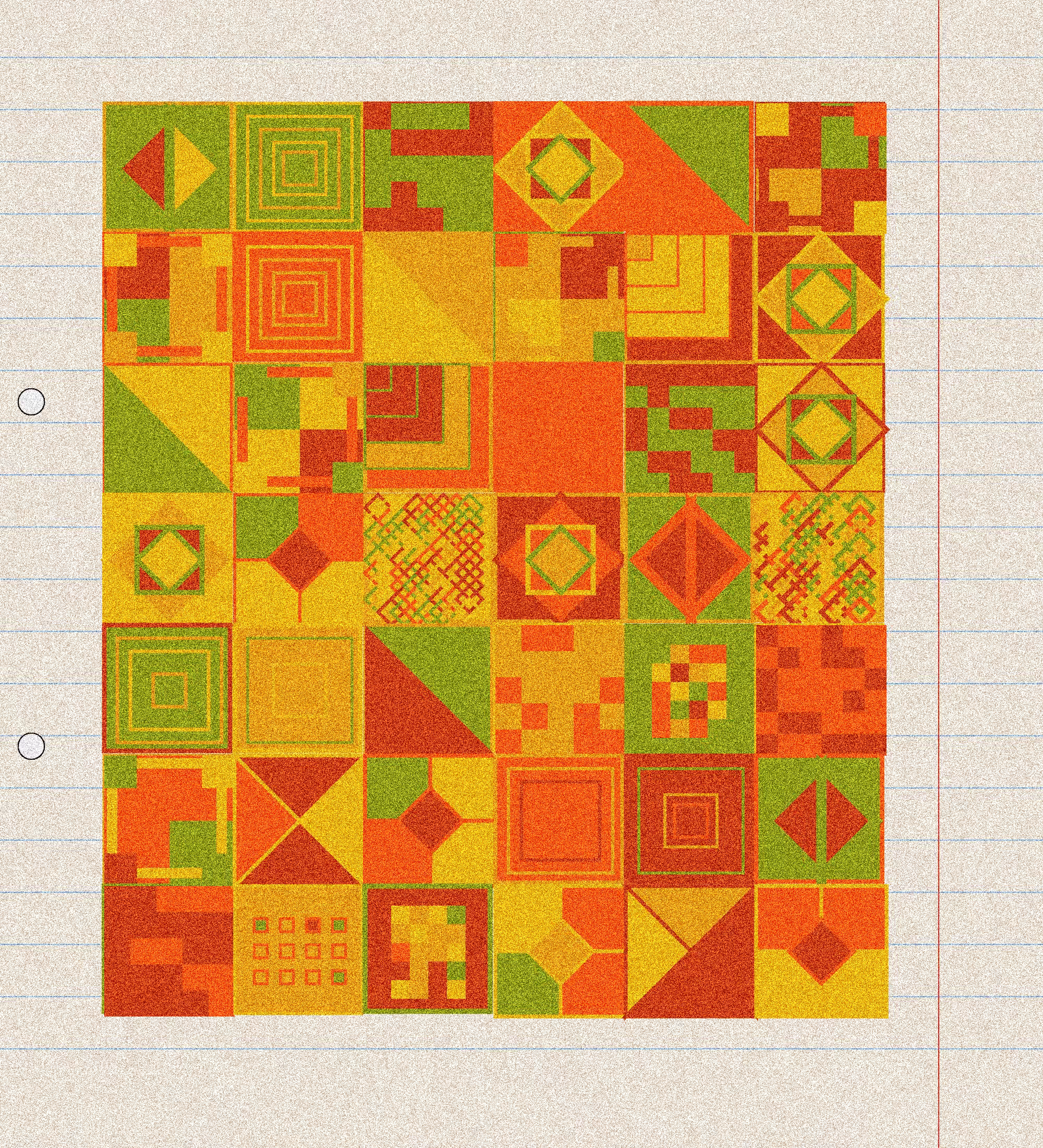 sketchbook page 8: annoying grid #39