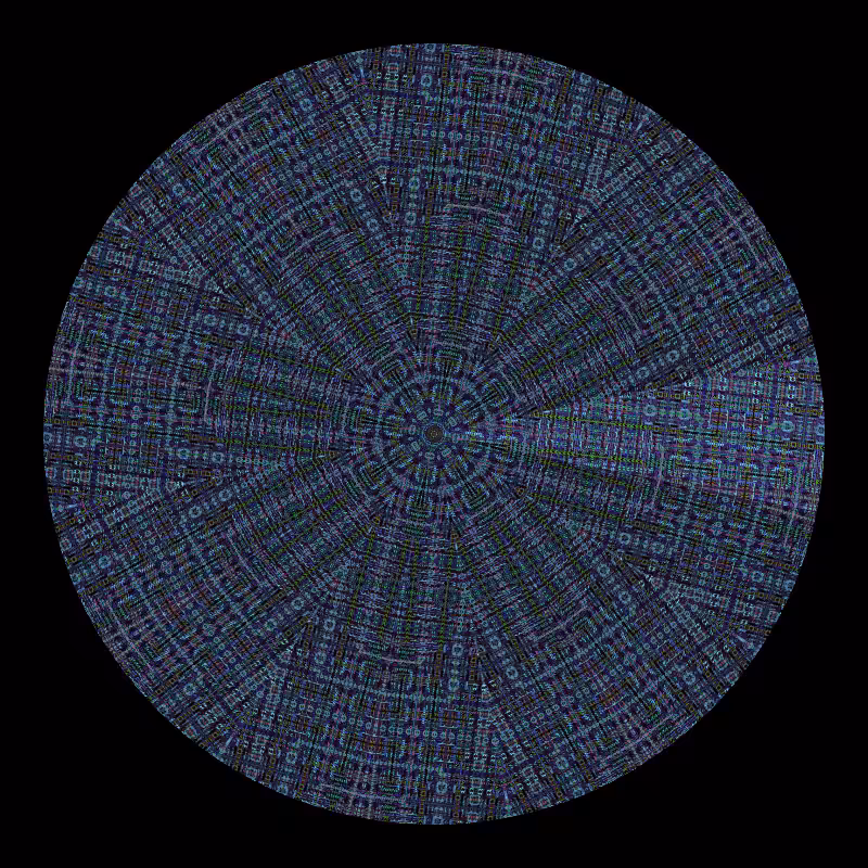 Binary kaleidoscope #107