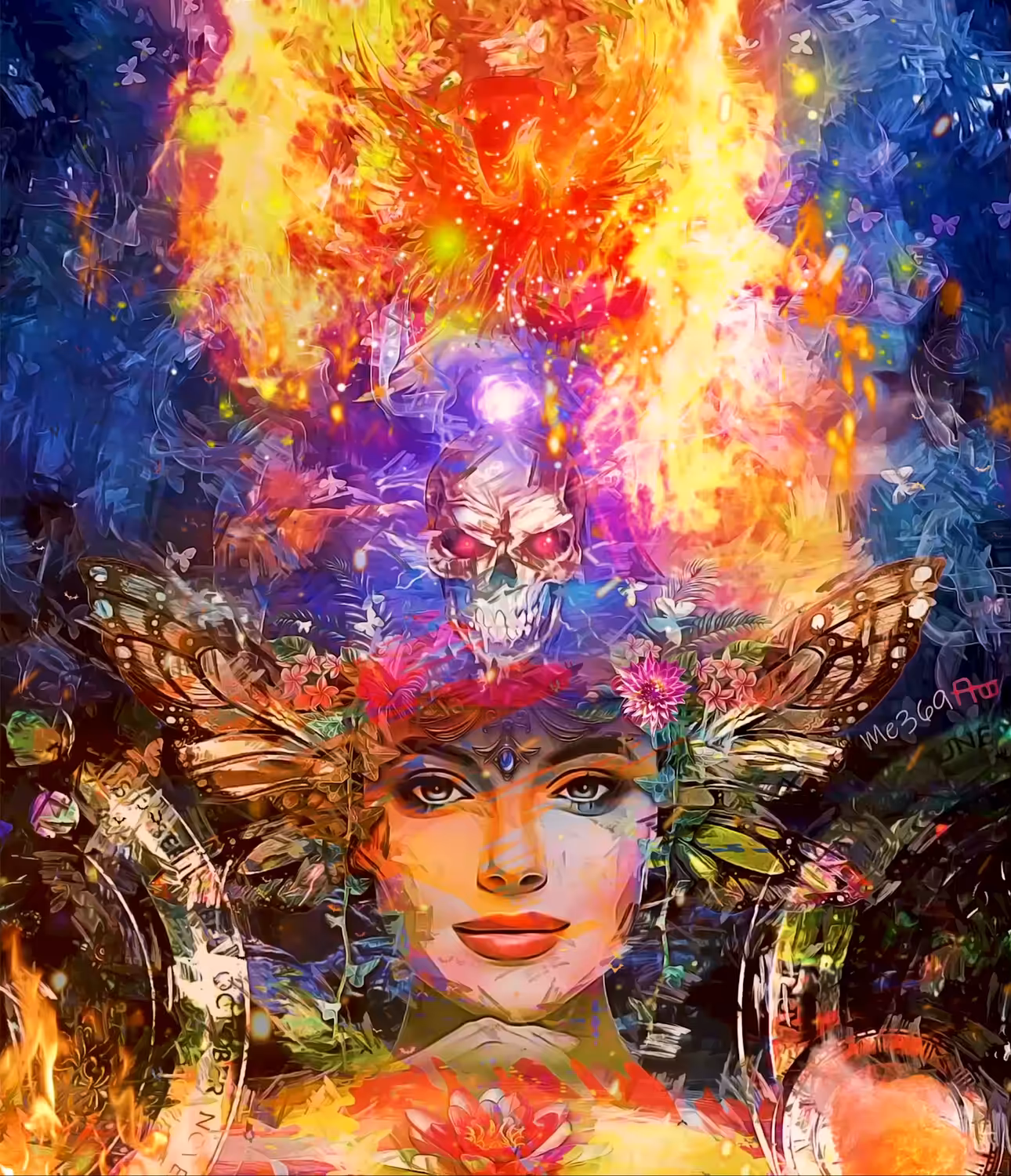 The Phoenix Goddess of Fire