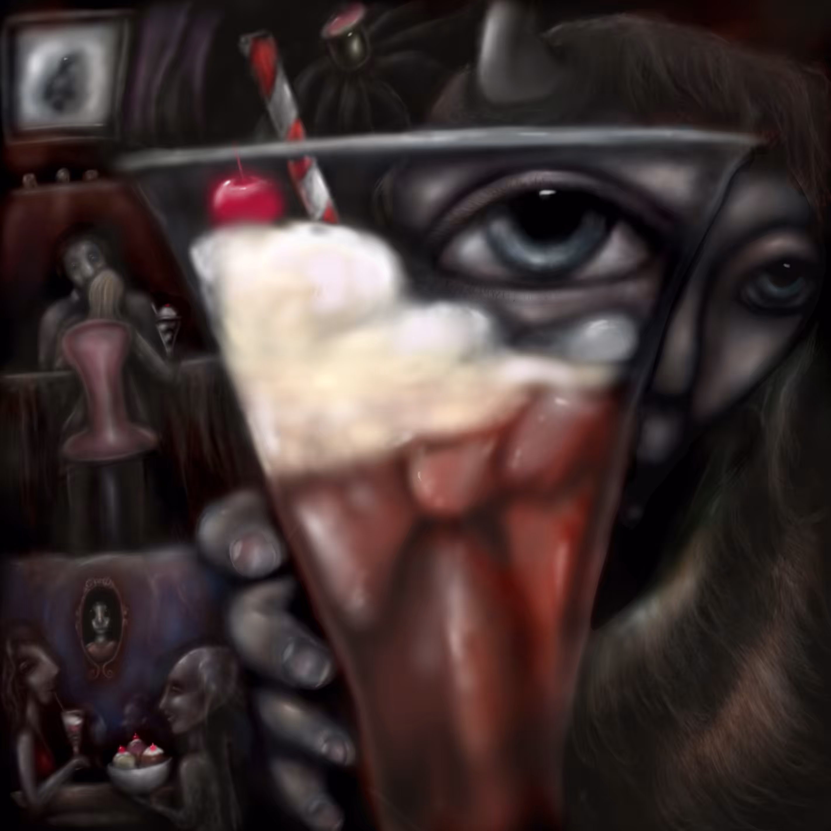 Demons Eating Ice Cream