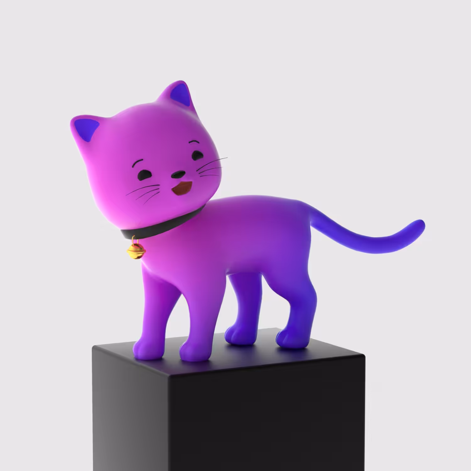 3D Meow Cat #127