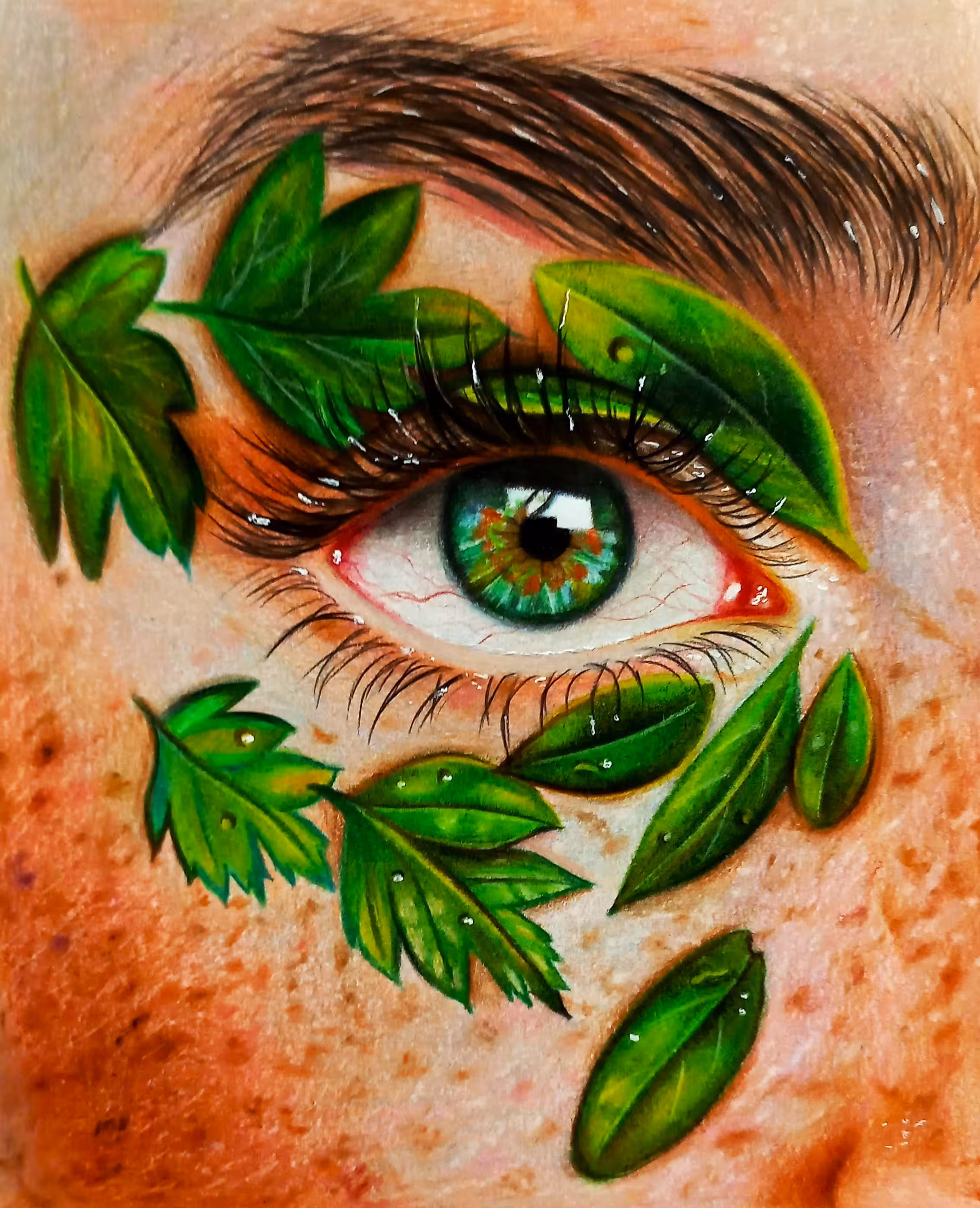 Green eye