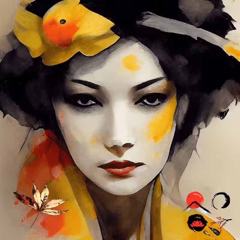 َAtumn Geisha #11
