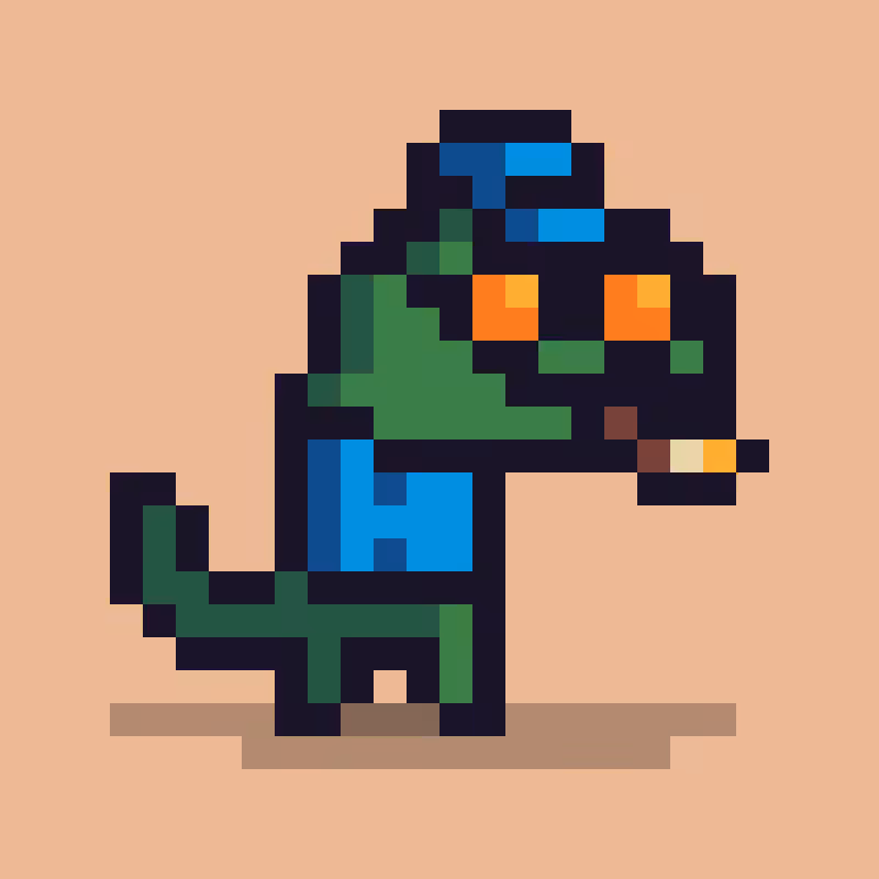 Pixel Dinos #34