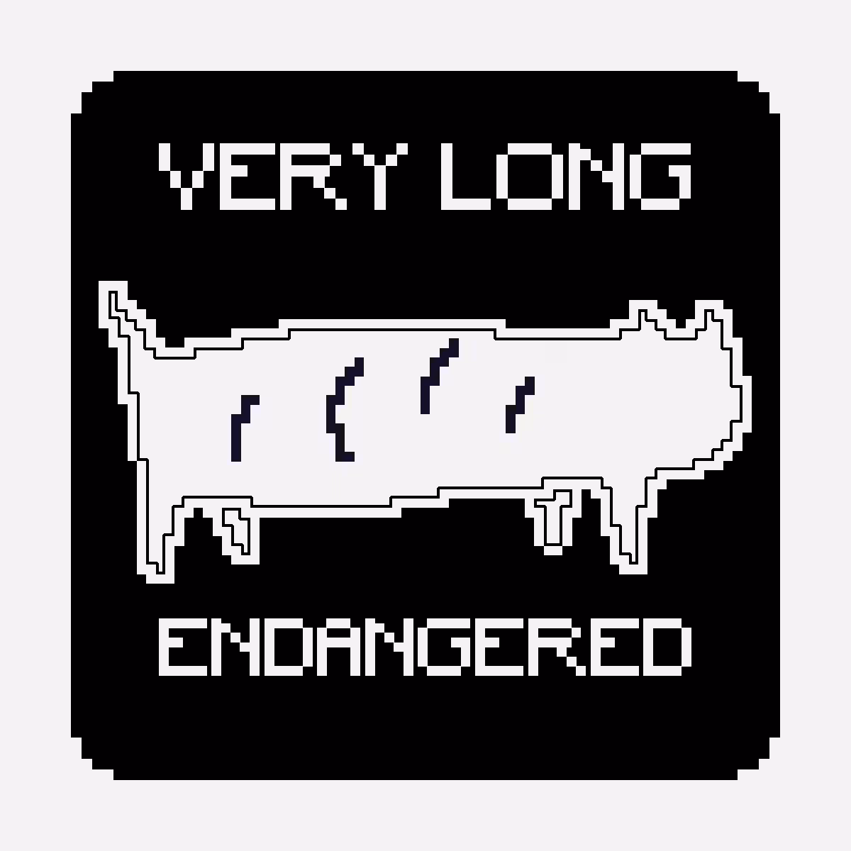 VERY LONG ENDANGERED CAT #3