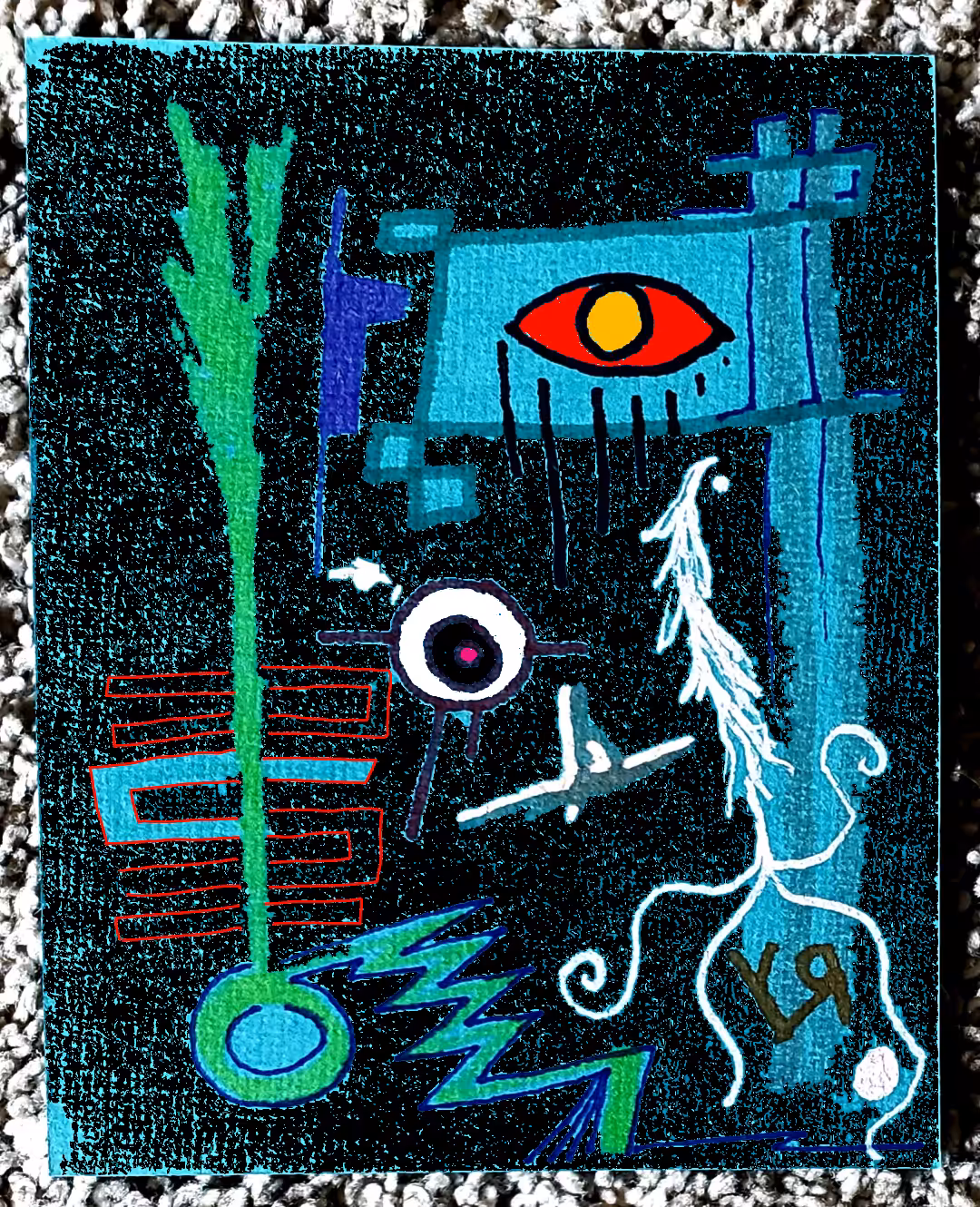 "The Banner of Night" by Richard F. Yates (Holy Fool)