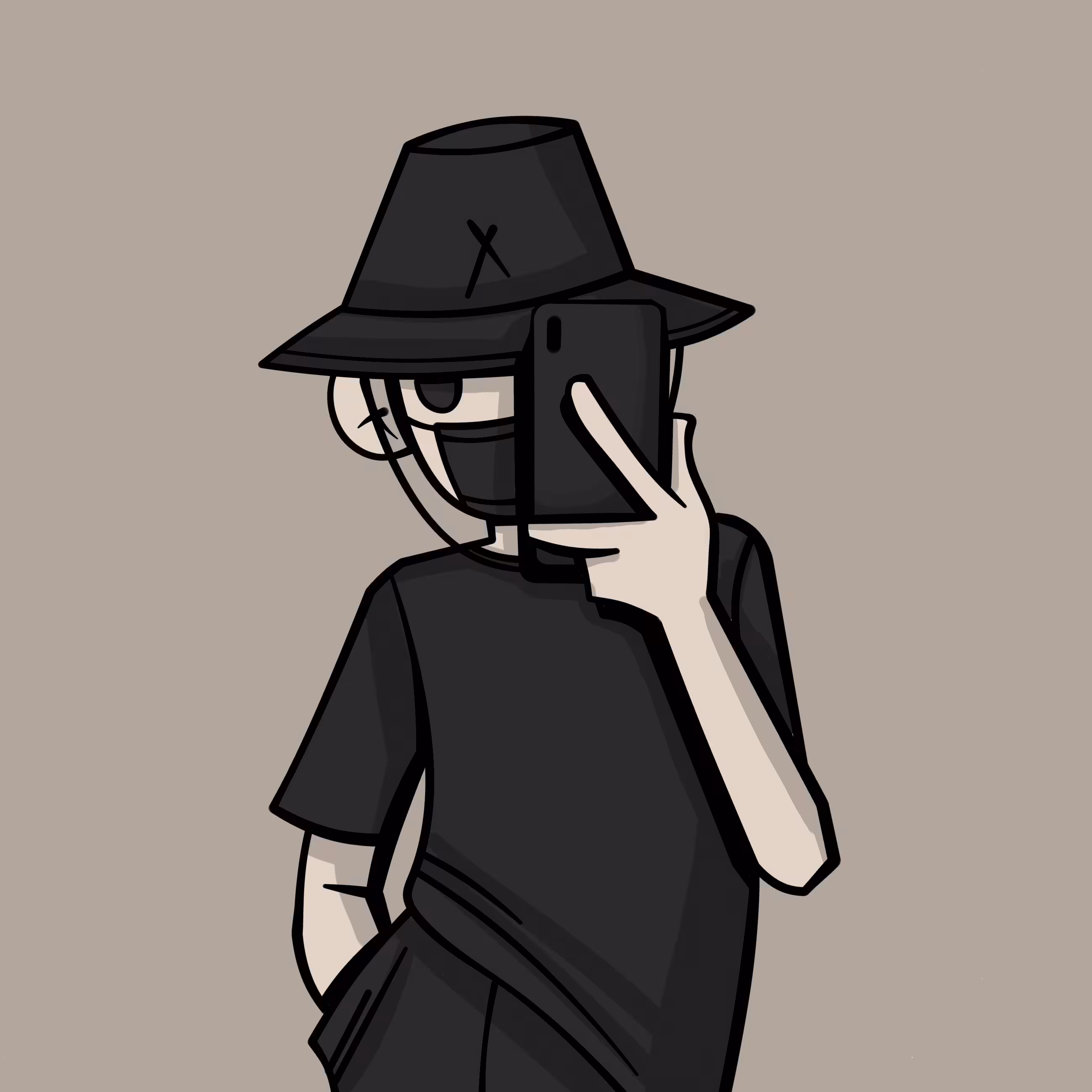 Selfie Club #4 (Cool guy)