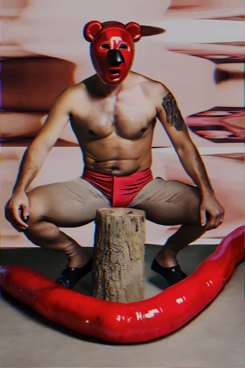 Wrestler Bear