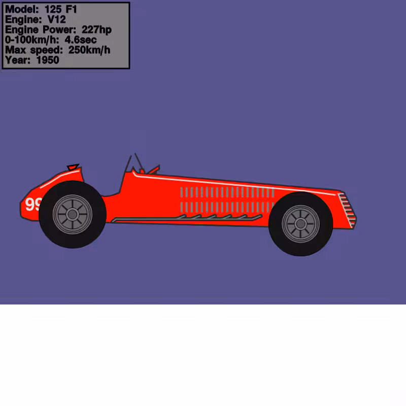 Enzo F1 cars #1