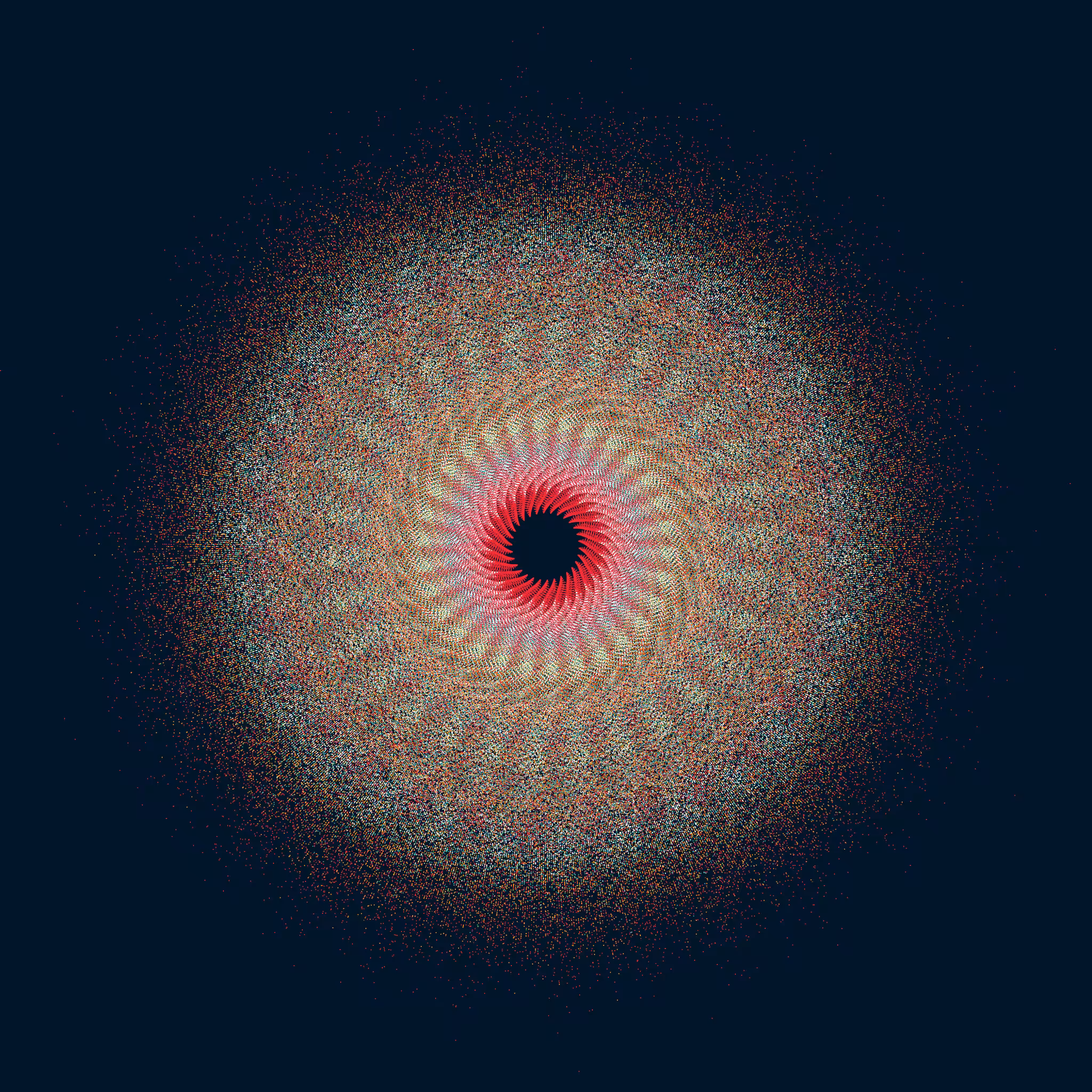 CIRCULAR MURMURATIONS #130
