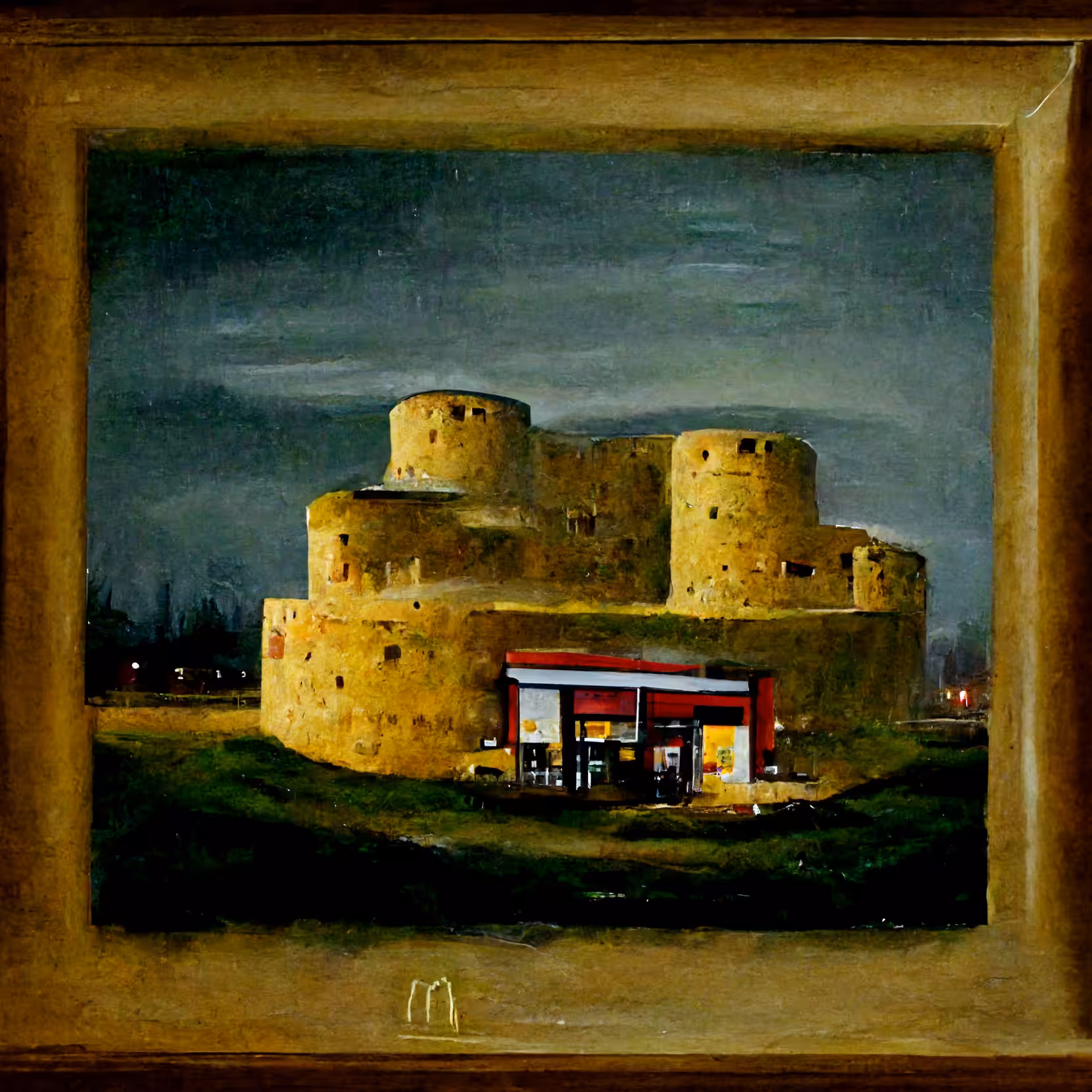 Clan Fry Guy fort/restaurant