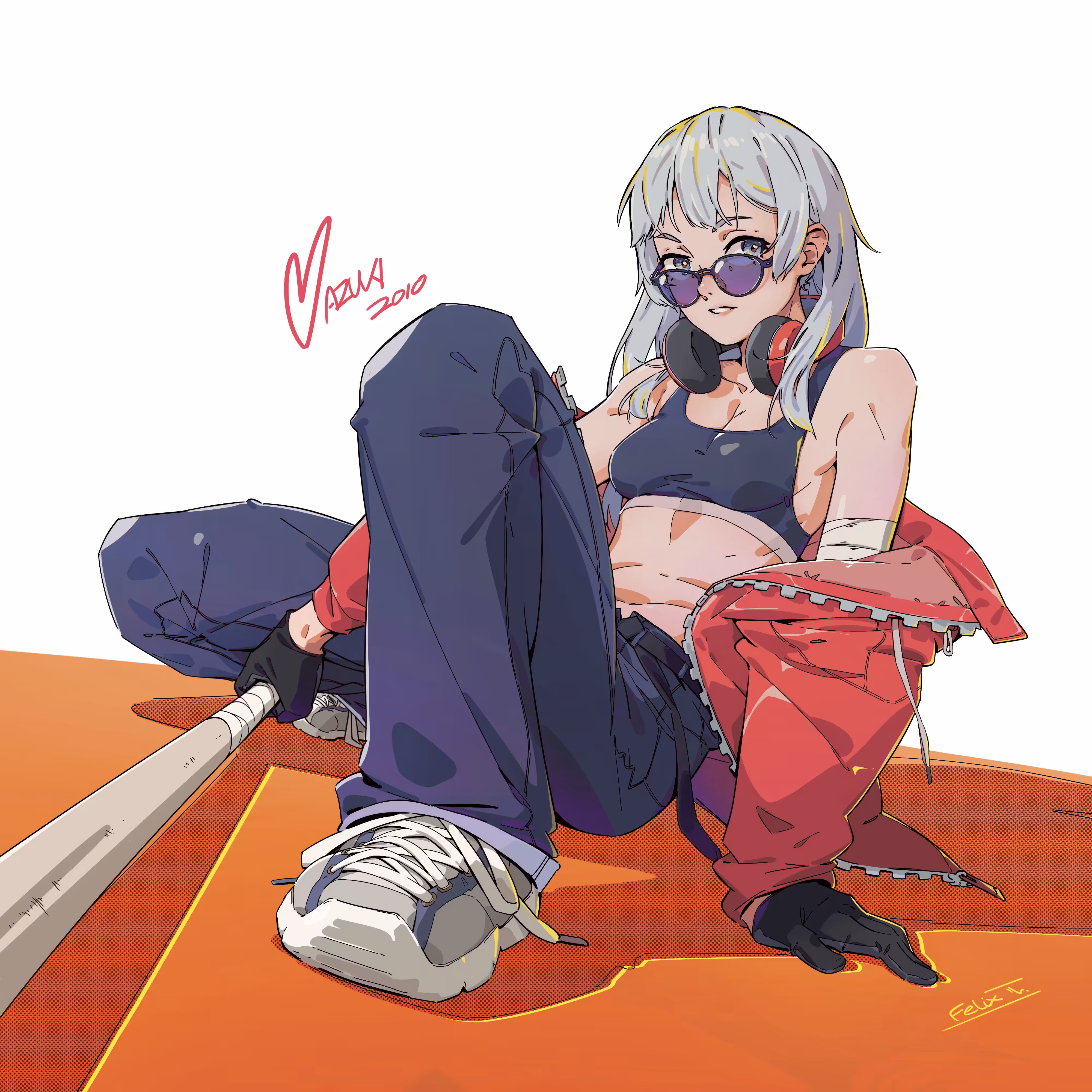 Azuki #2010 derivative [colorized]