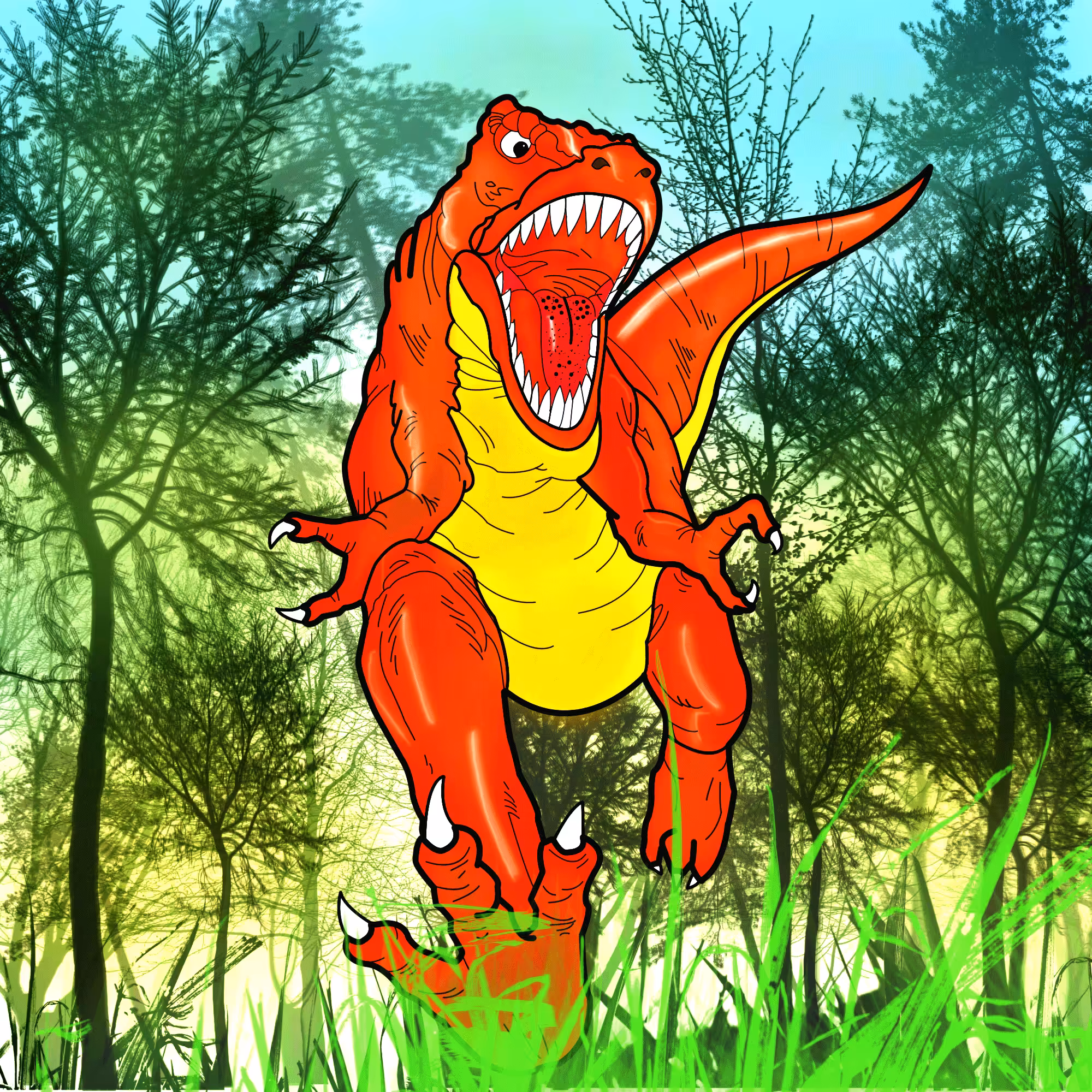 Evolution Of Dino