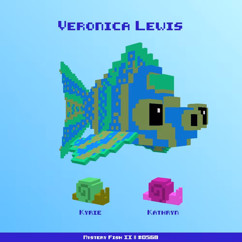 Veronica Lewis :: Mystery Fish 0568/1000