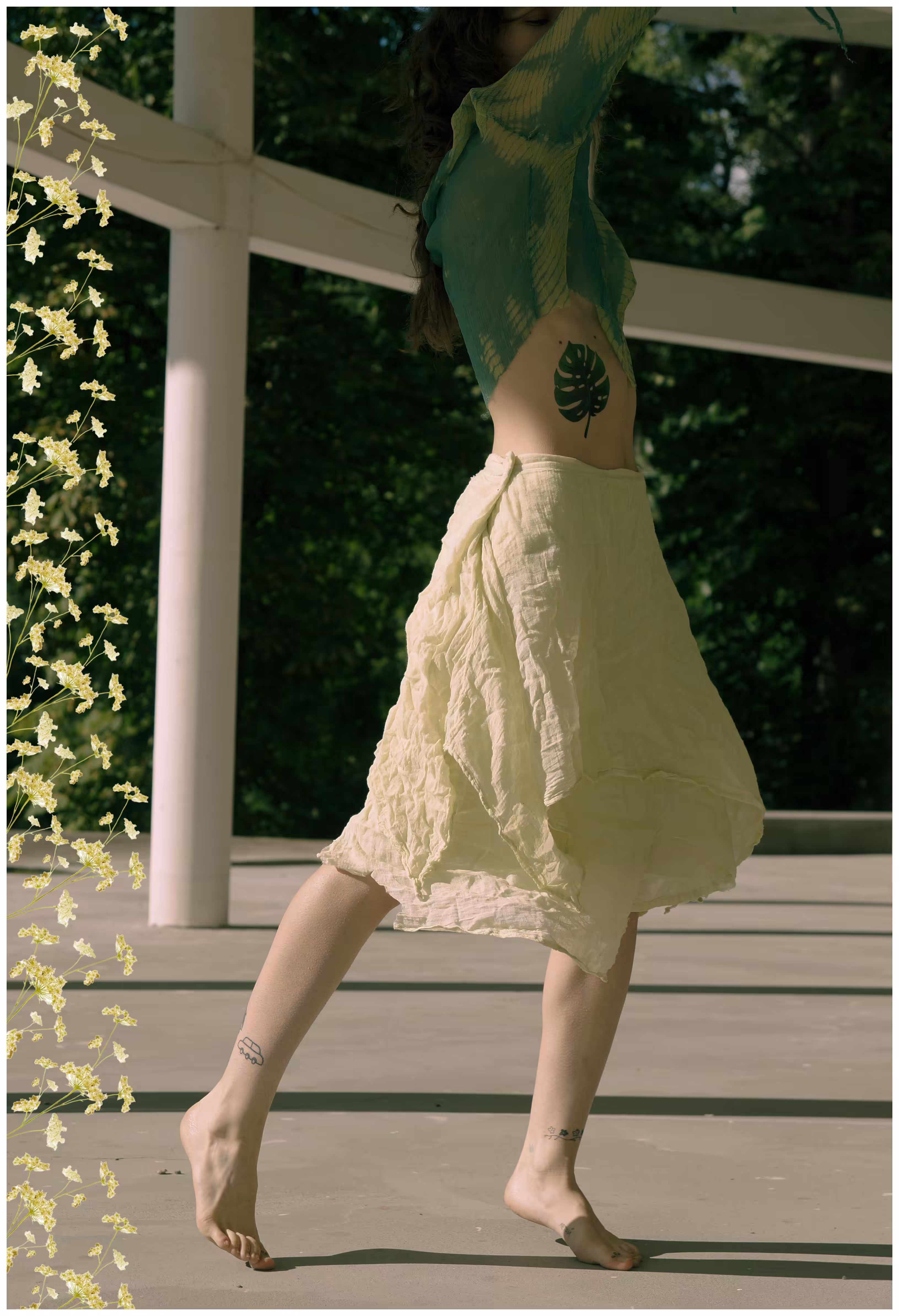 dancing like a flower