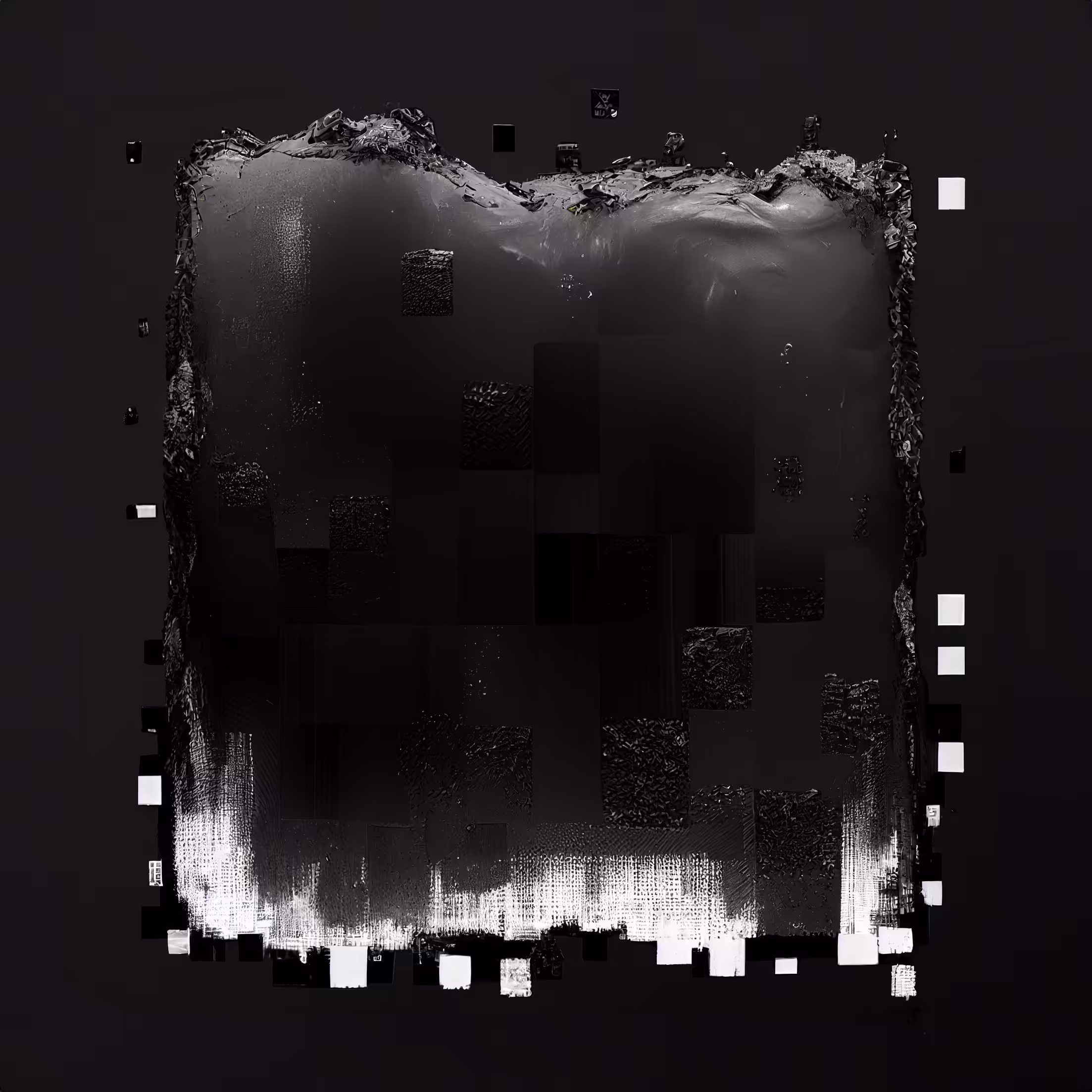 Homage to the square - Stock I: Pixel composition I