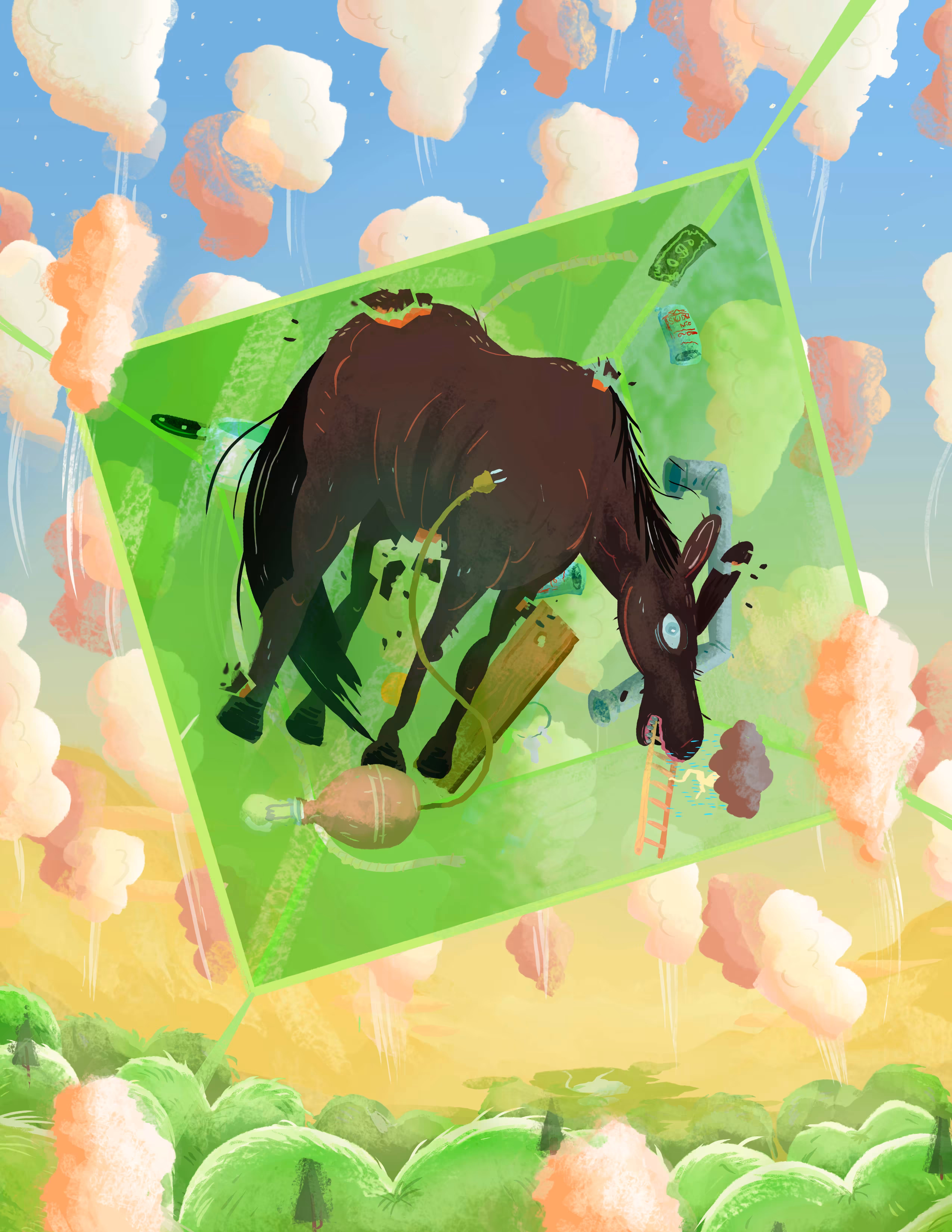Portal Horse