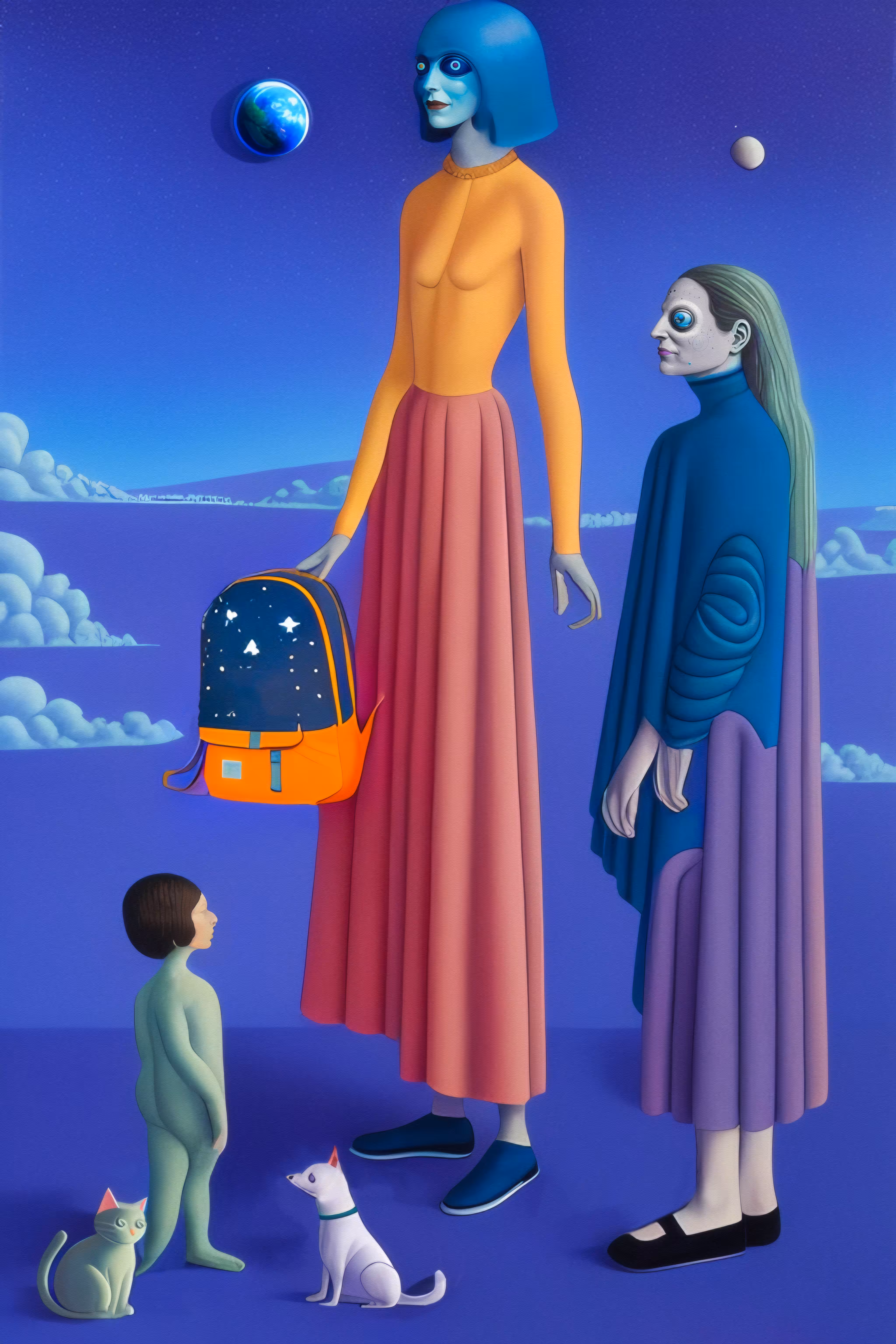 Latent paintings: Before we meet again