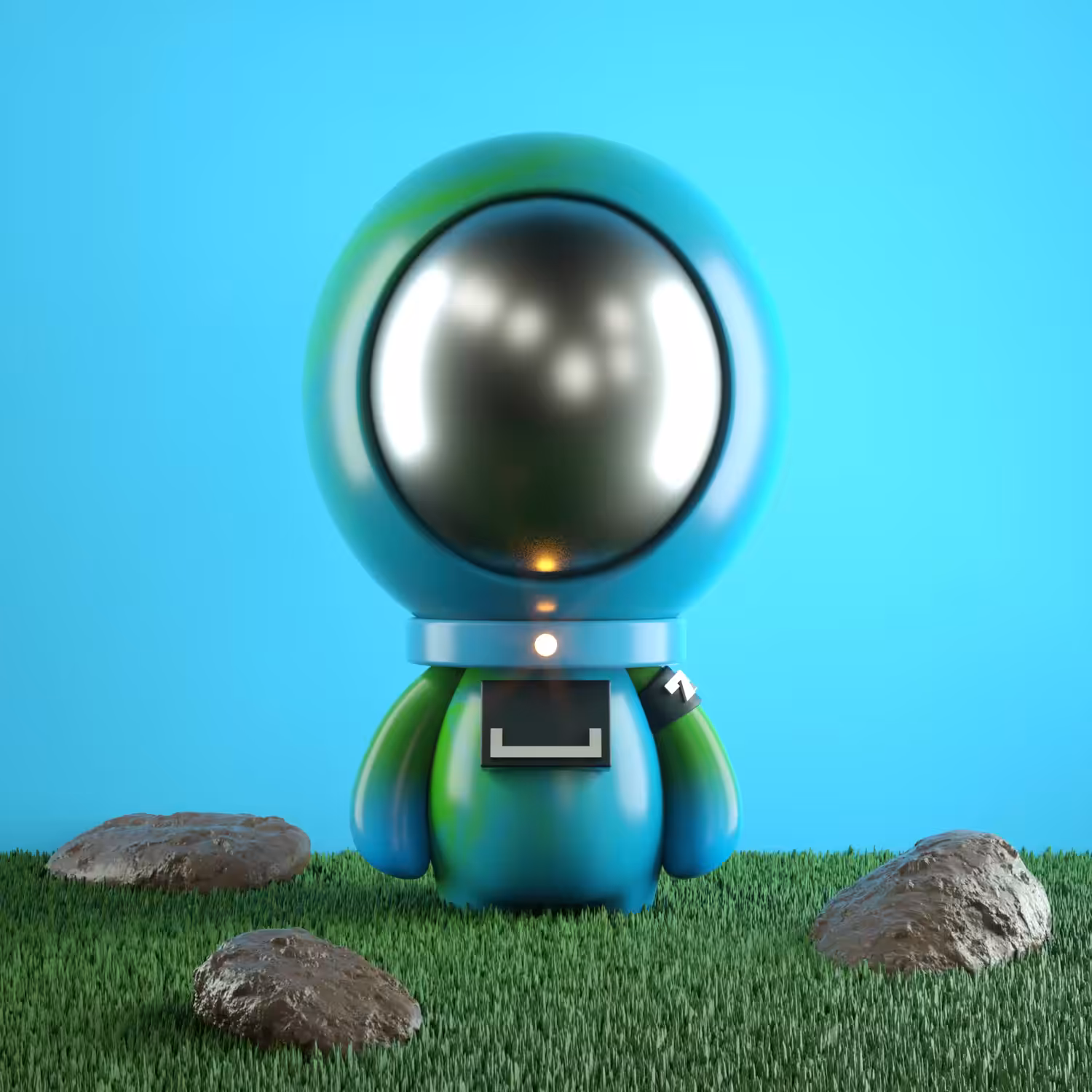 Astronaut #75 Earth