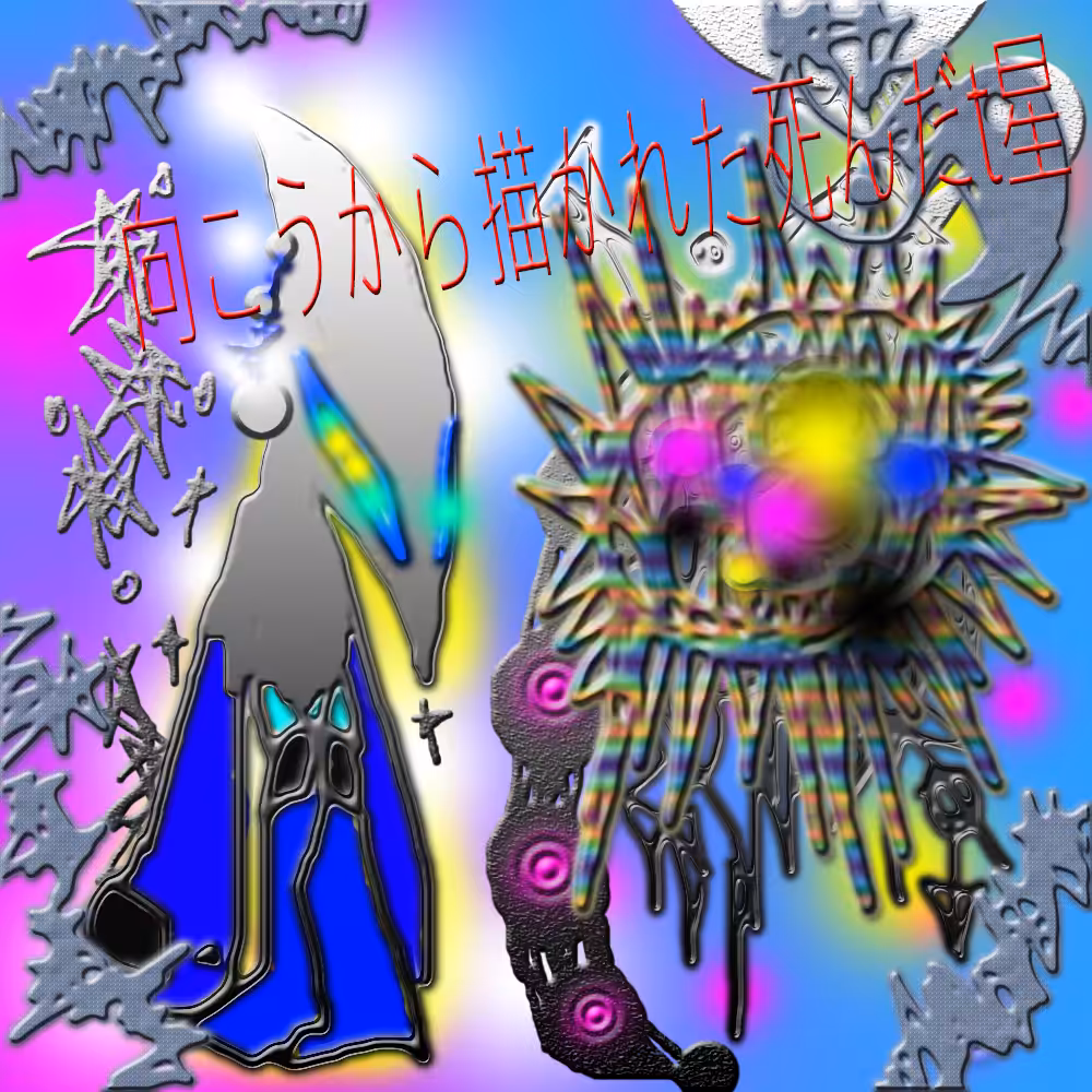向こうから描かれた死んだ星 