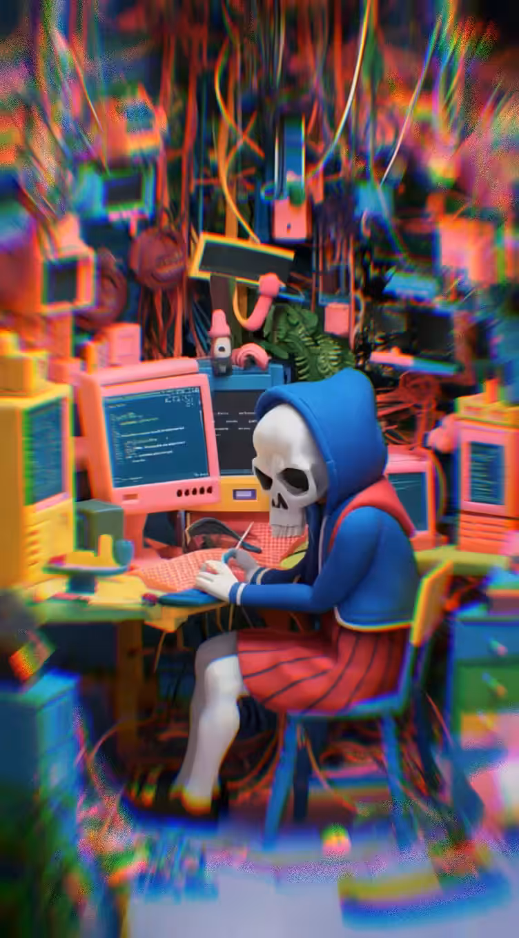 Blue Skull