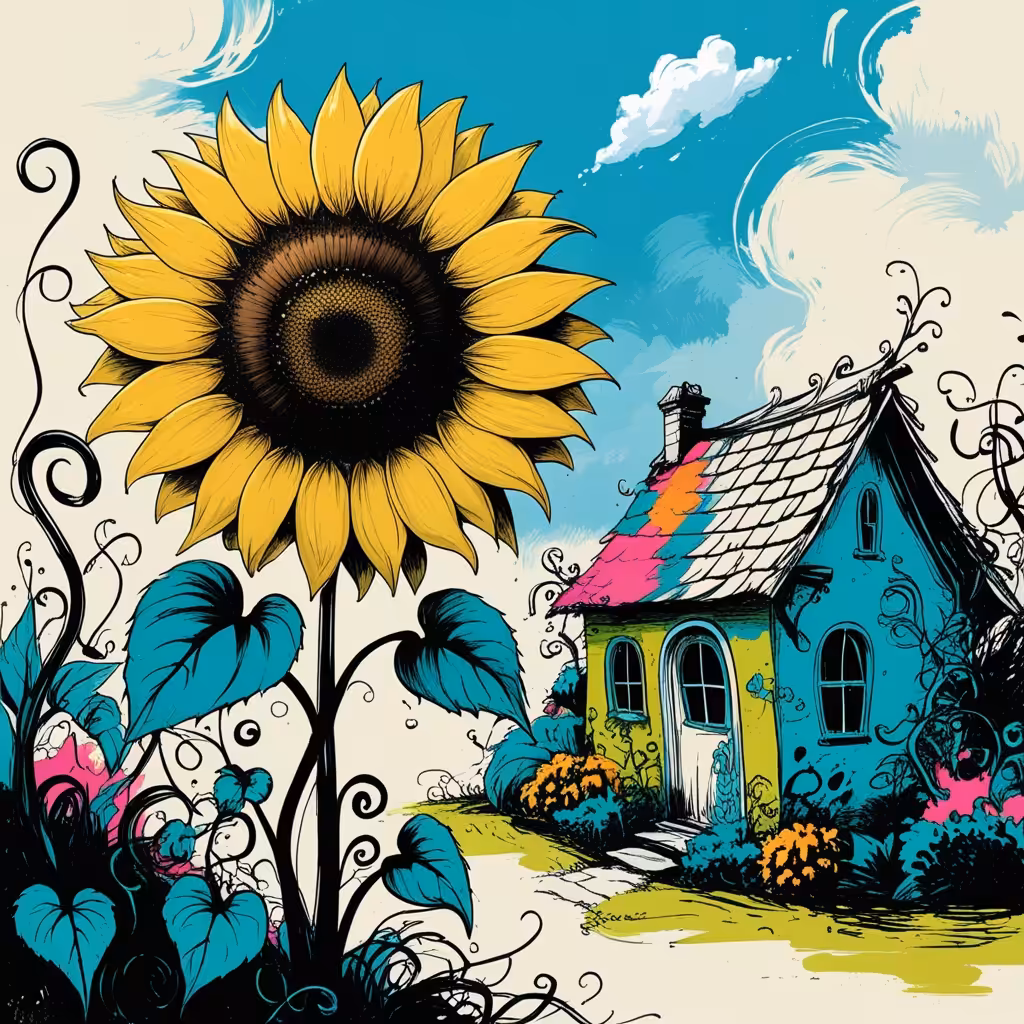 The Happy Valley: sunflower