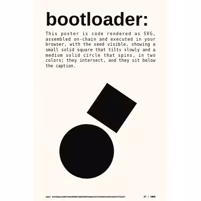 bootloader: selfie #47