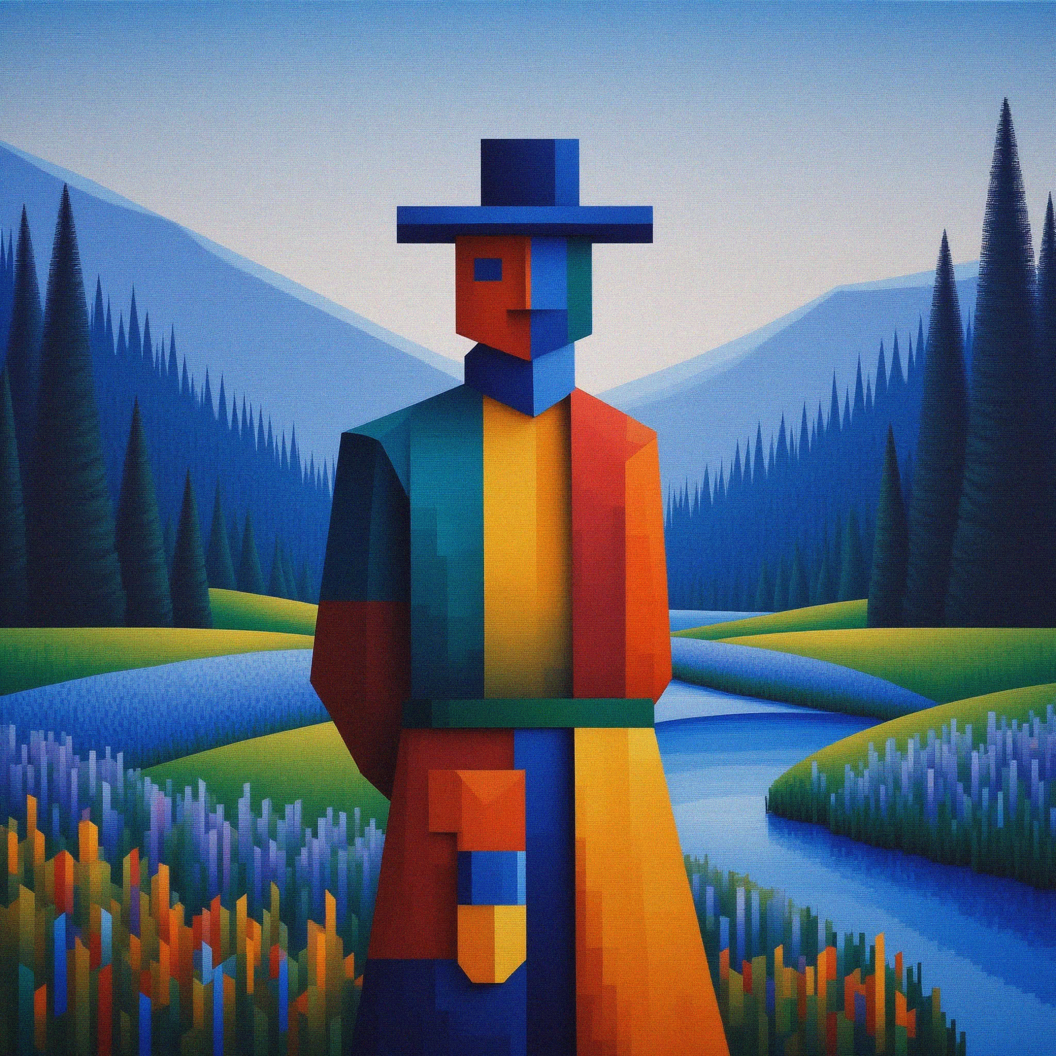 Figure with an Eye